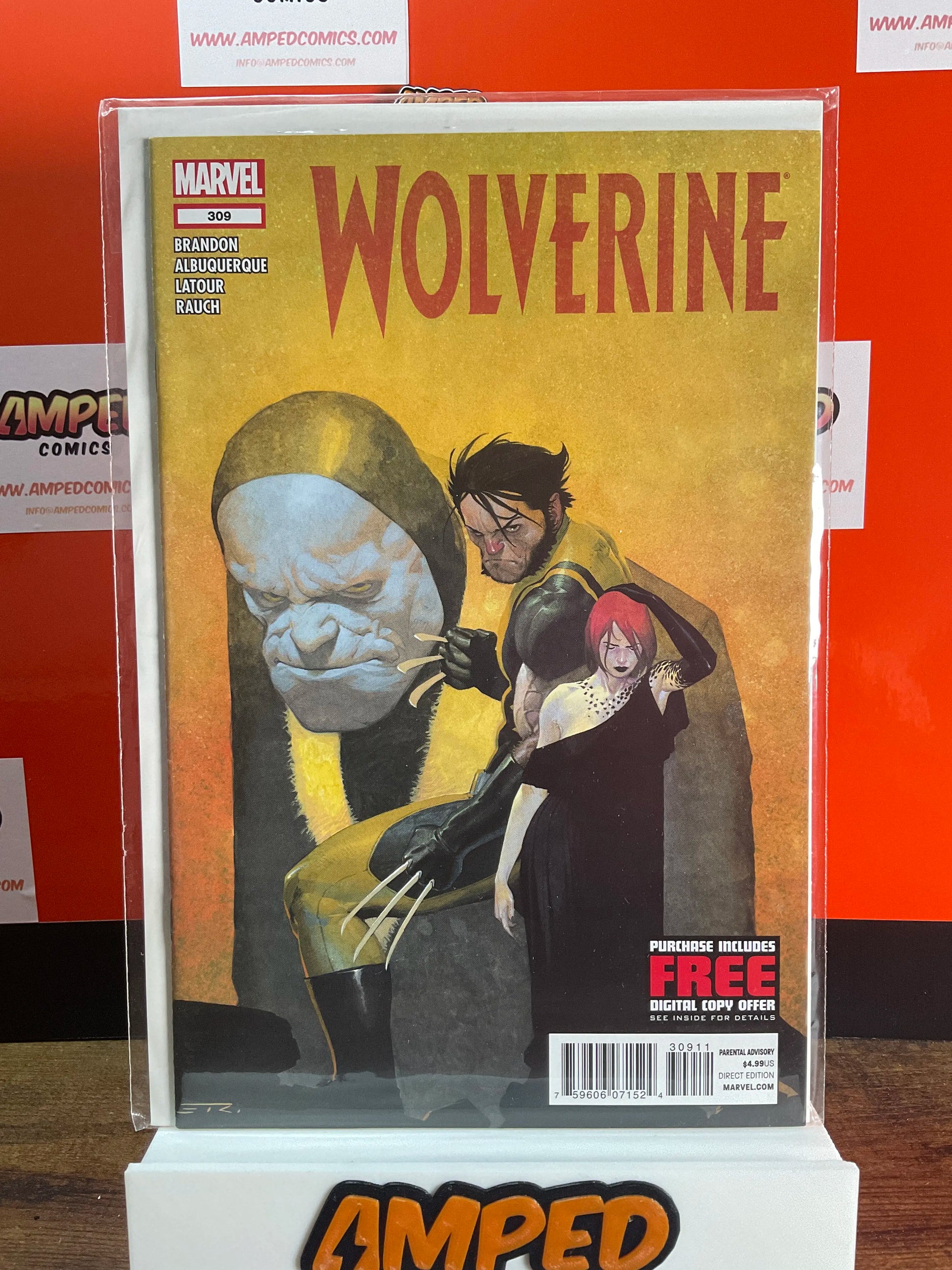 Wolverine 309 Marvel Comics 2012