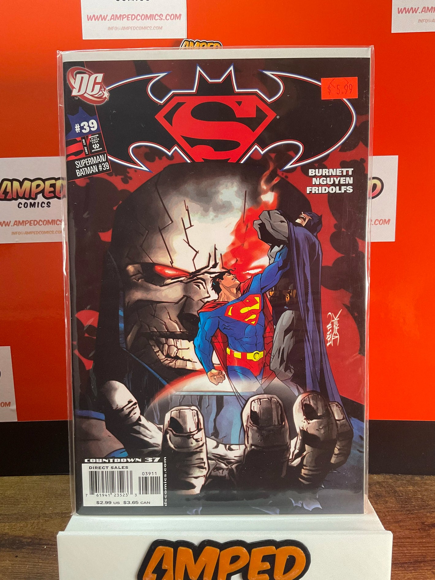 Superman/Batman 39 DC Comics 2007 Burnett Nguyen Fridolfs