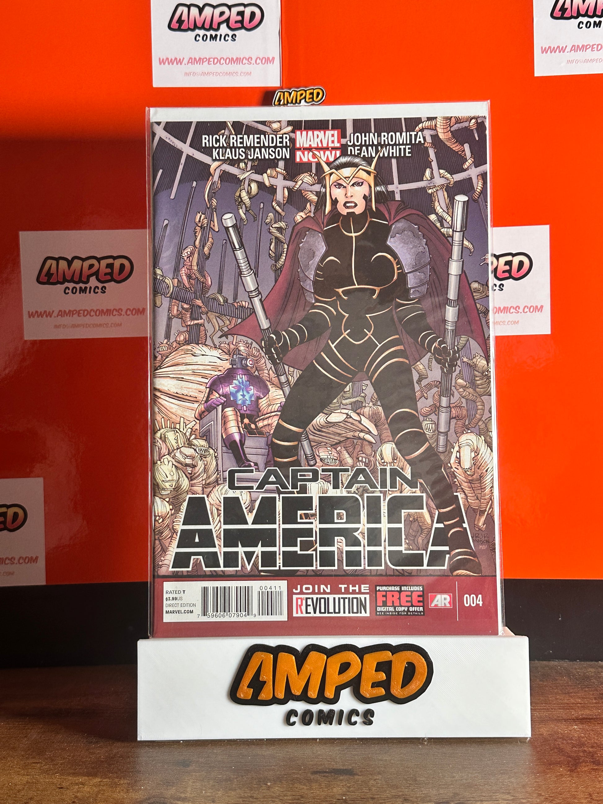 Captain America #4 Marvel Comics (2013) Marvel NOW! Remender Romita Jr