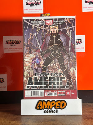 Captain America #4 Marvel Comics (2013) Marvel NOW! Remender Romita Jr