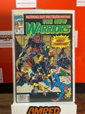 The New Warriors 24 Marvel Comics June 1992 Night Thrasher