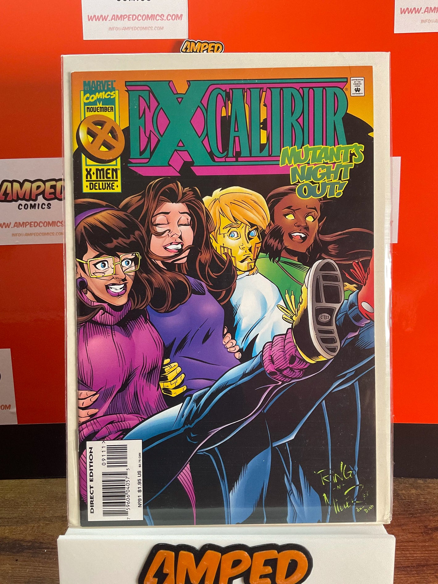 Excalibur 83 Marvel Comics November 1994 X-Men Deluxe