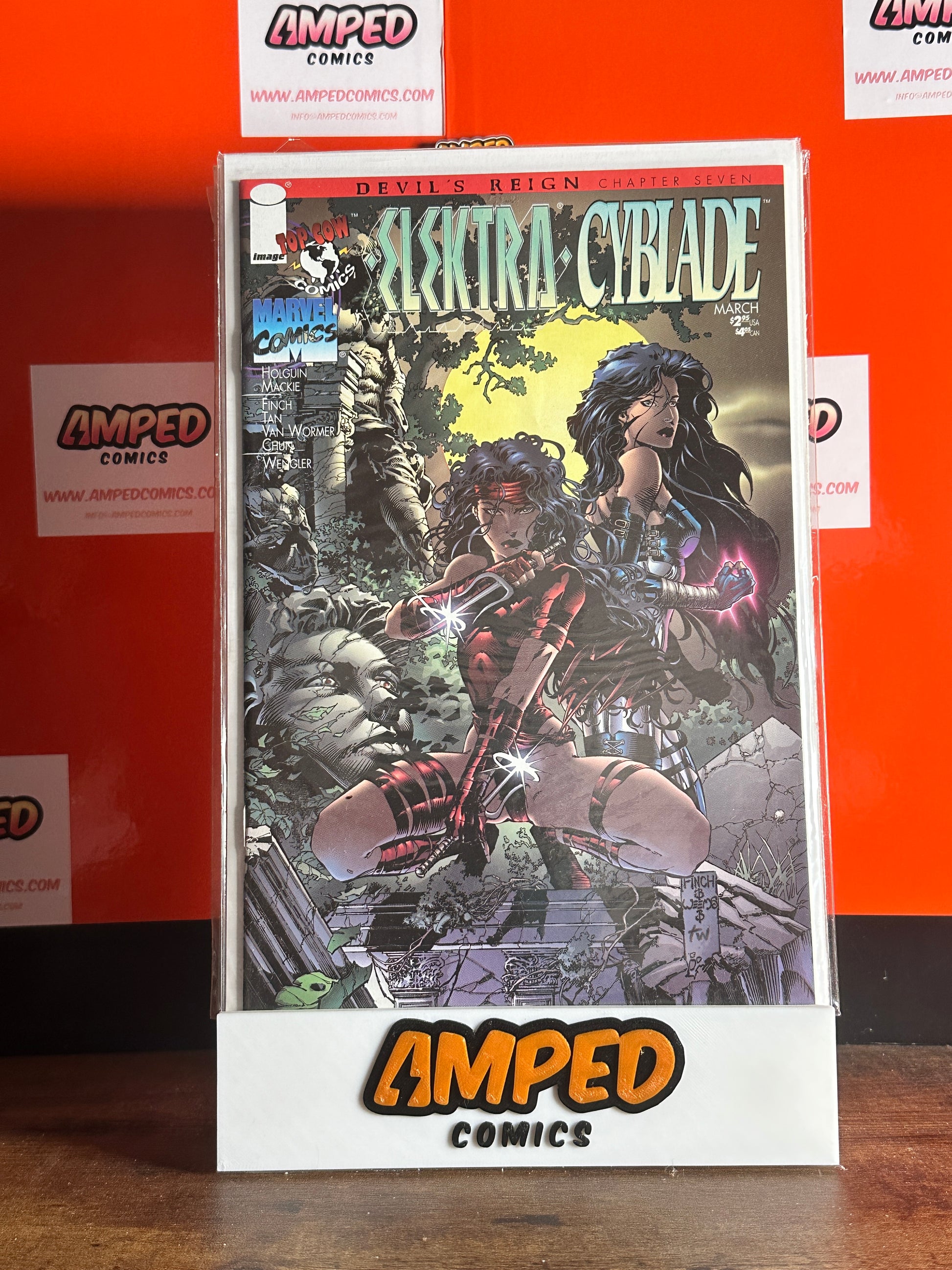 Elektra: Cyblade Devil's Reign Chapter Seven (March 1997) Image/Top Cow