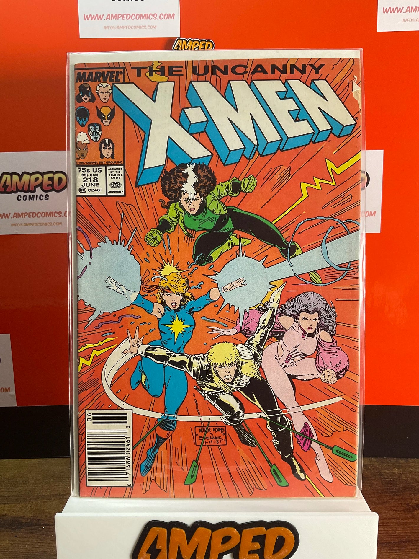The Uncanny X-Men 218 Marvel Comics June 1987