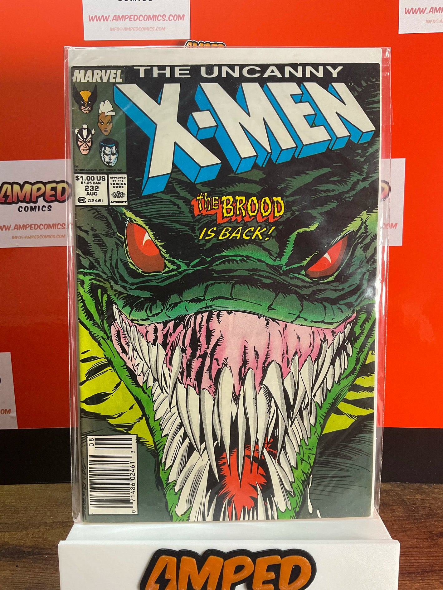 The Uncanny X-Men 232 Marvel 1988 The Brood Returns