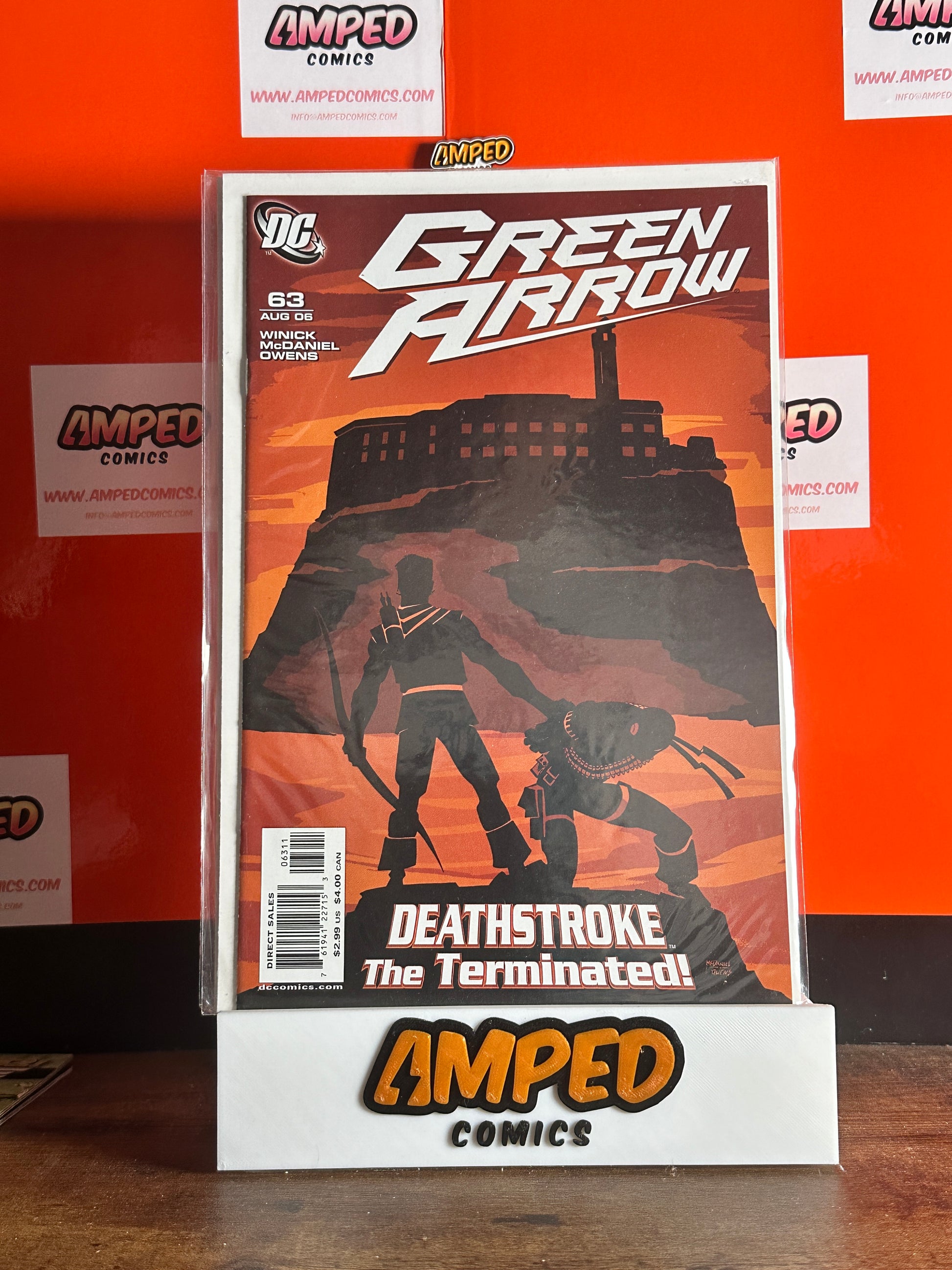 Green Arrow #63 DC Comics Aug 2006 Deathstroke The Terminator