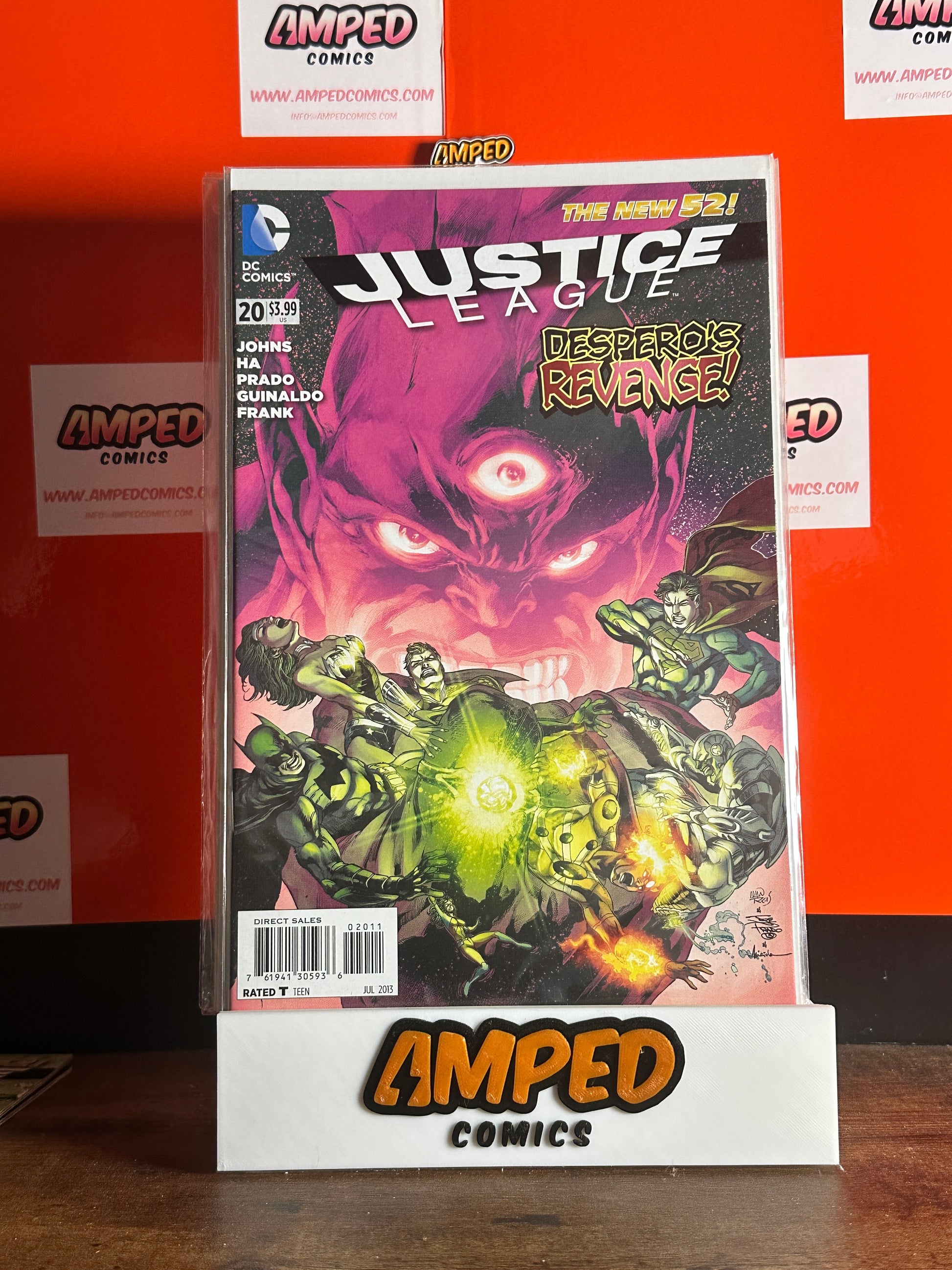 Justice League #20 DC Comics The New 52 Jul 2013 Despero's Revenge