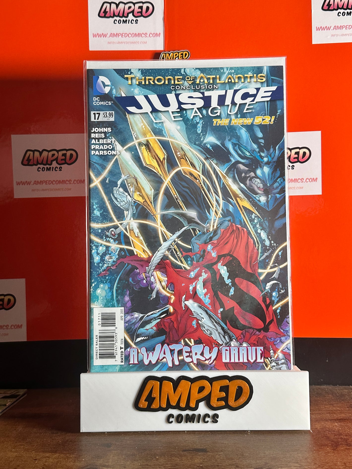 Justice League The New 52! #17 DC Comics (Apr 2013) Throne of Atlantis