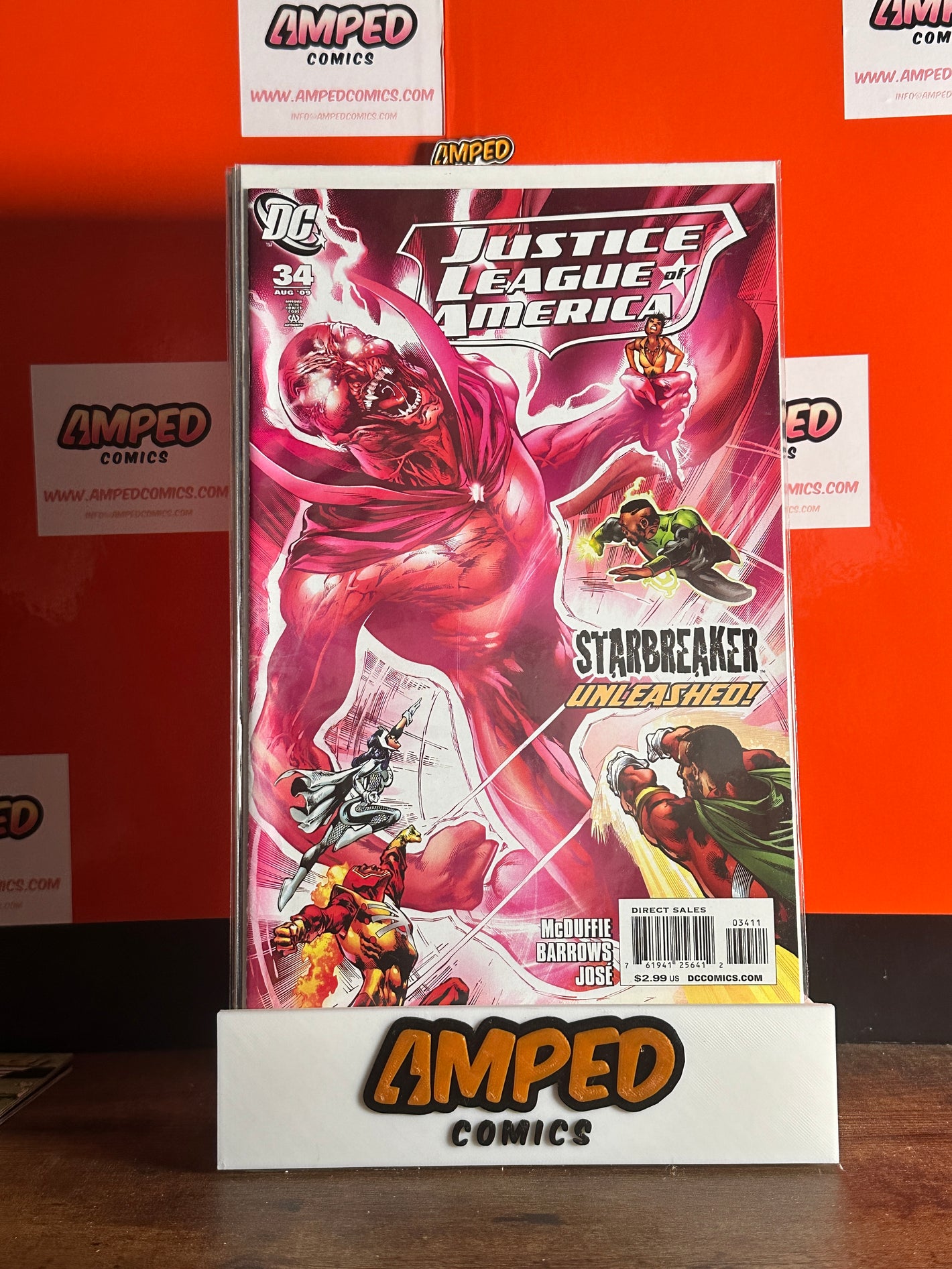 Justice League of America #34 DC Comics Aug 2009 Starbreaker Unleashed