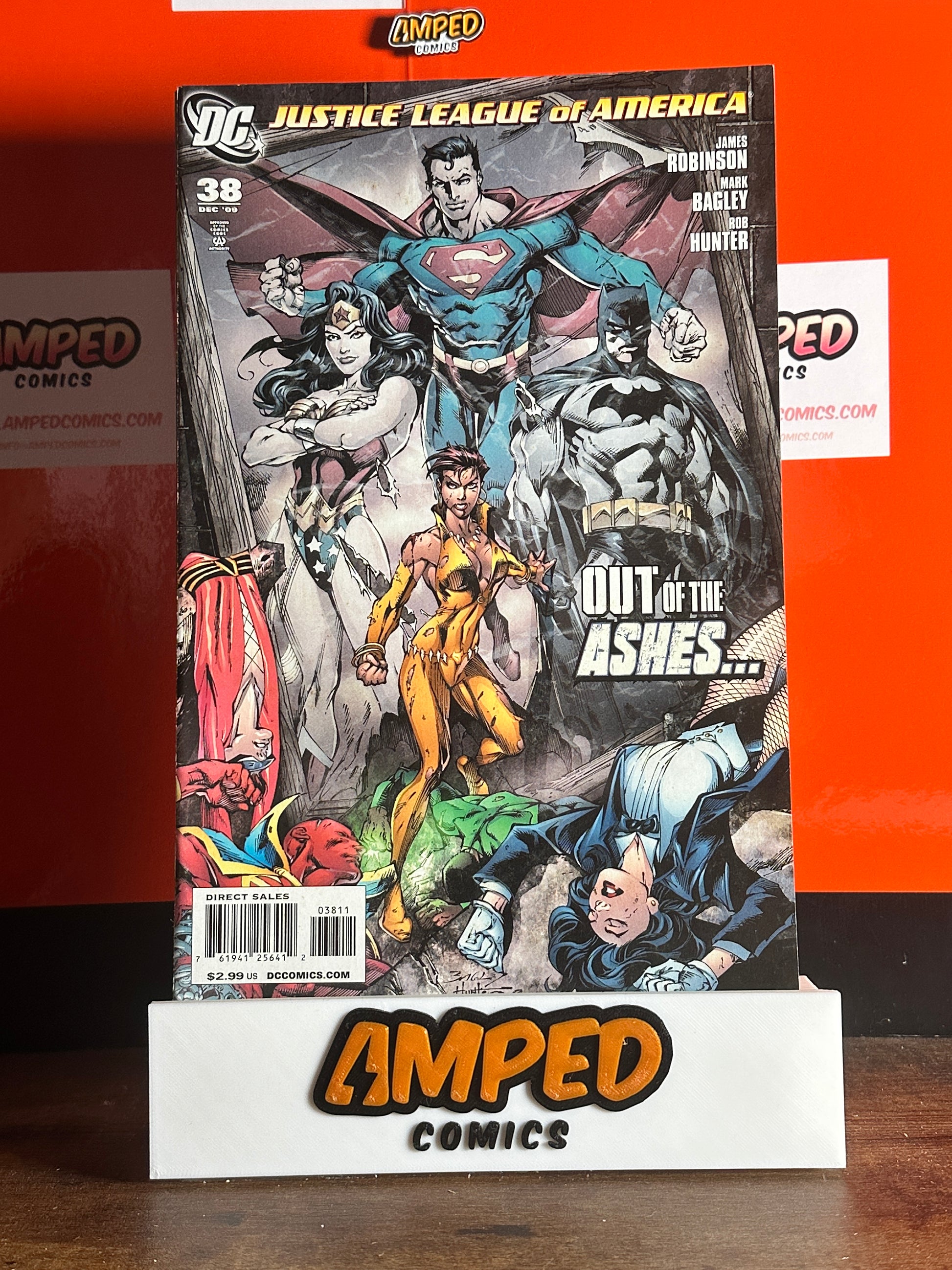 Justice League of America #38 DC Comics Dec 2009 Robinson Bagley Hunter