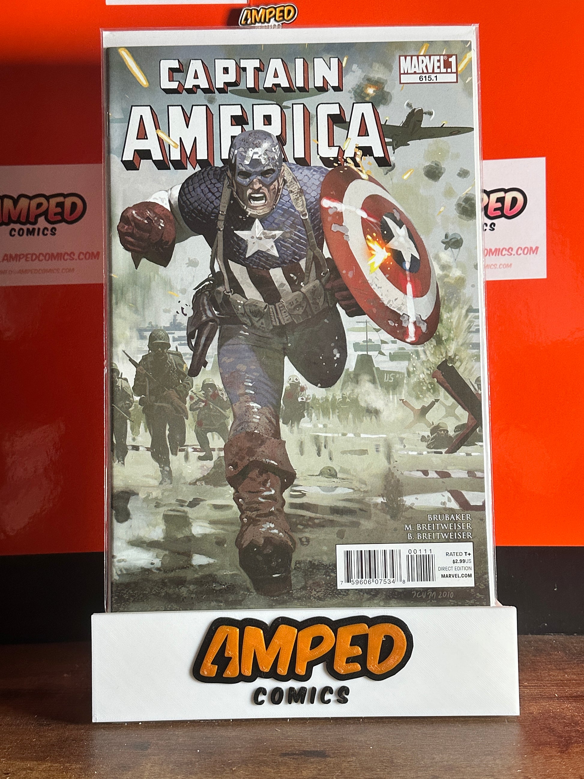 Captain America #615.1 Marvel Comics (2010) Direct Edition