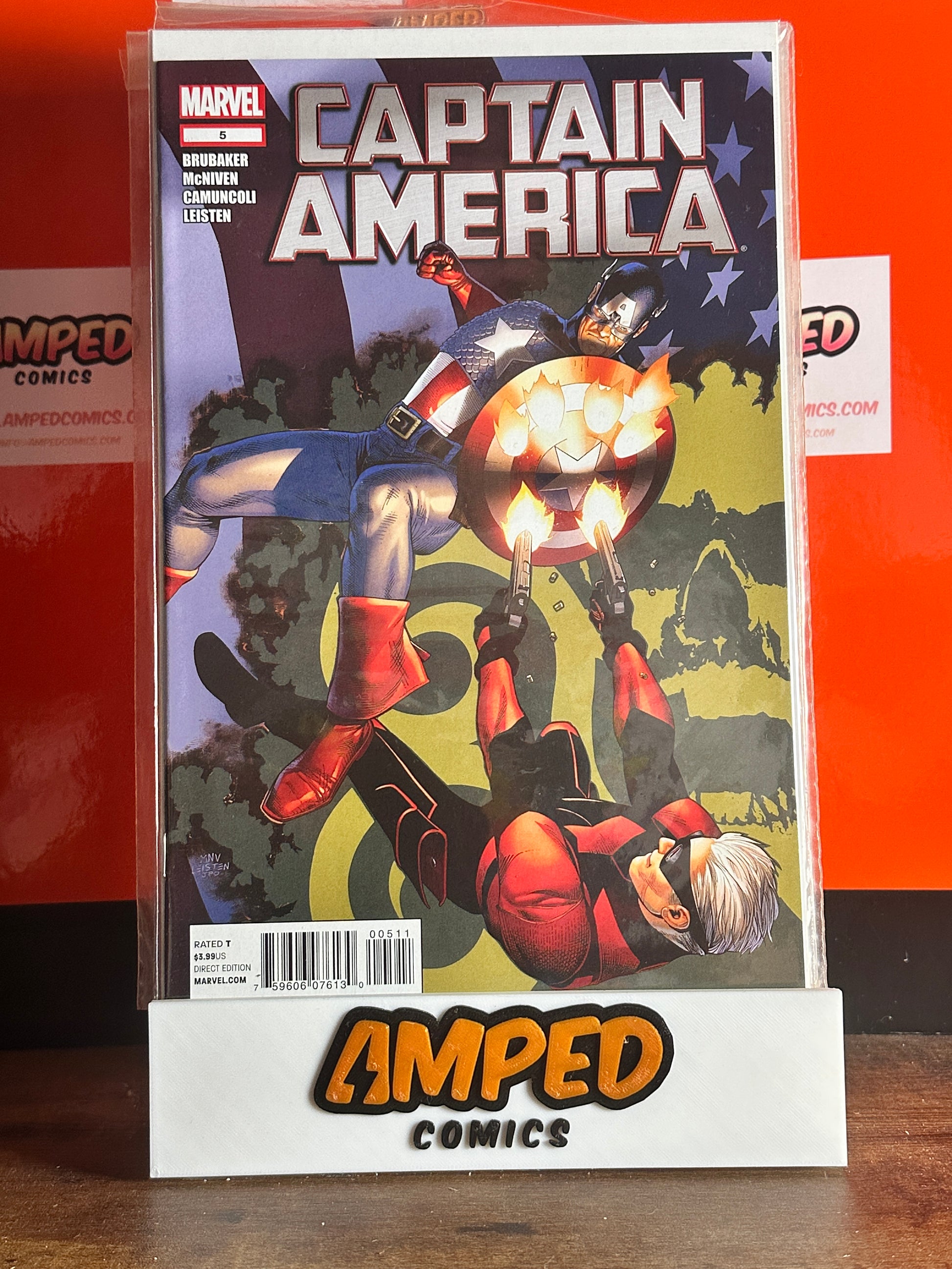 Captain America #5 Marvel Comics Direct Edition (2005)