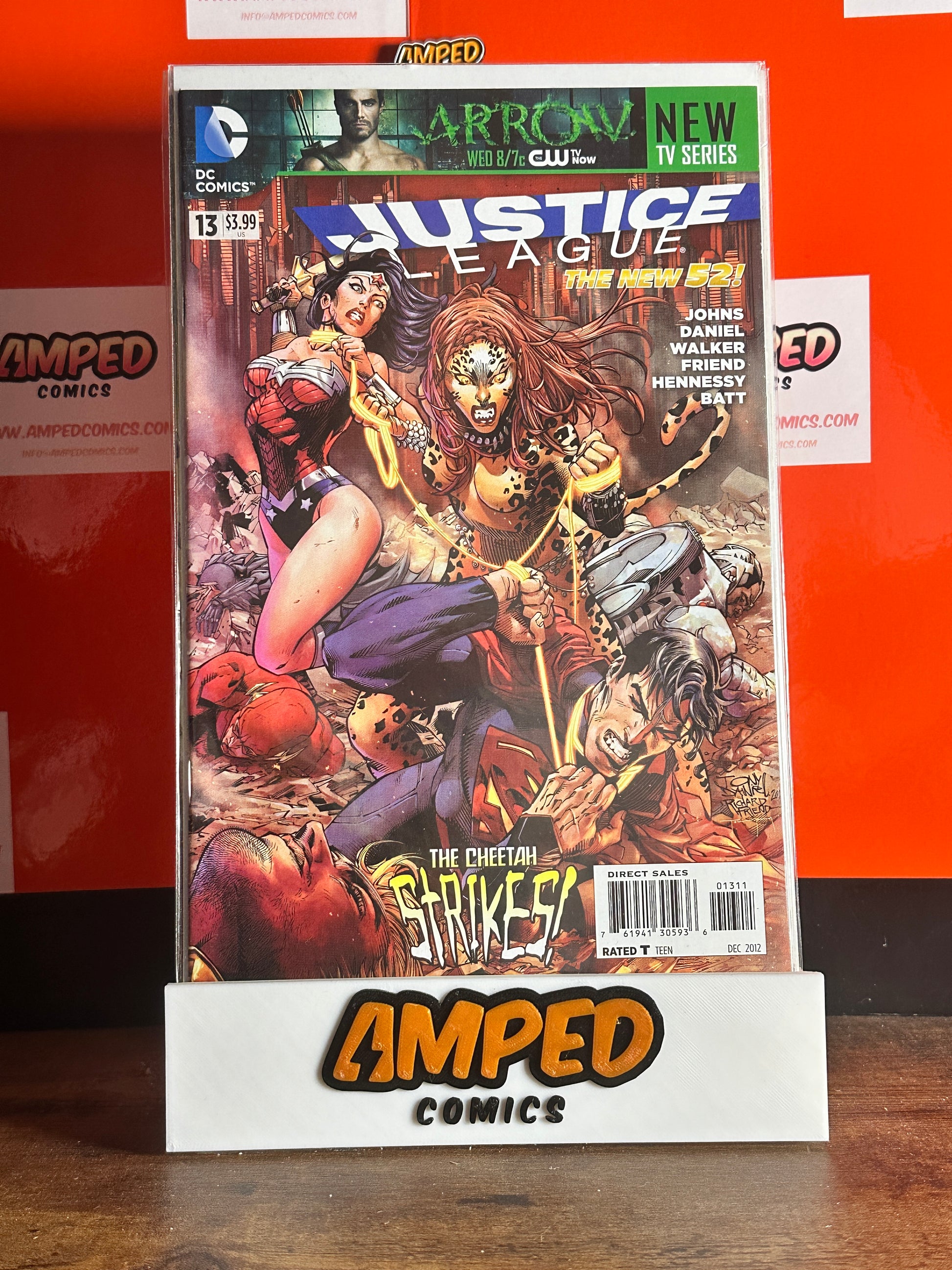 Justice League #13 DC Comics (2012) The New 52 Cheetah Strikes