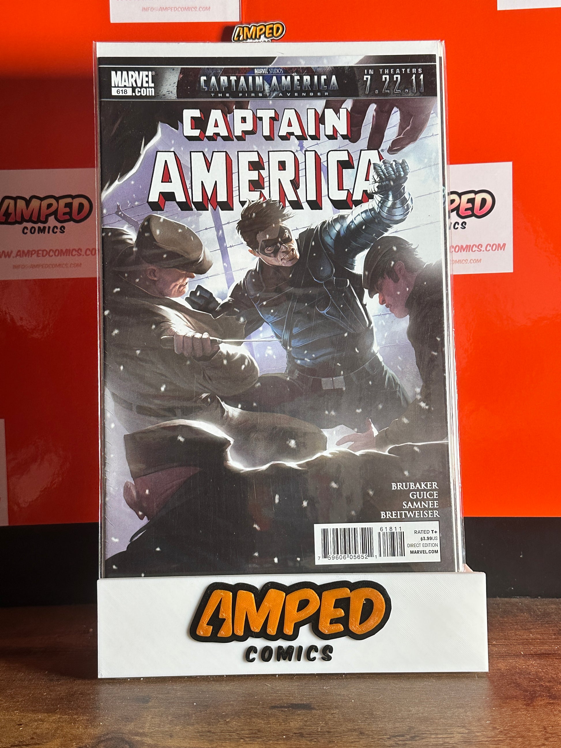 Captain America #618 Marvel Comics 2011 (First Avenger Movie Tie-In)