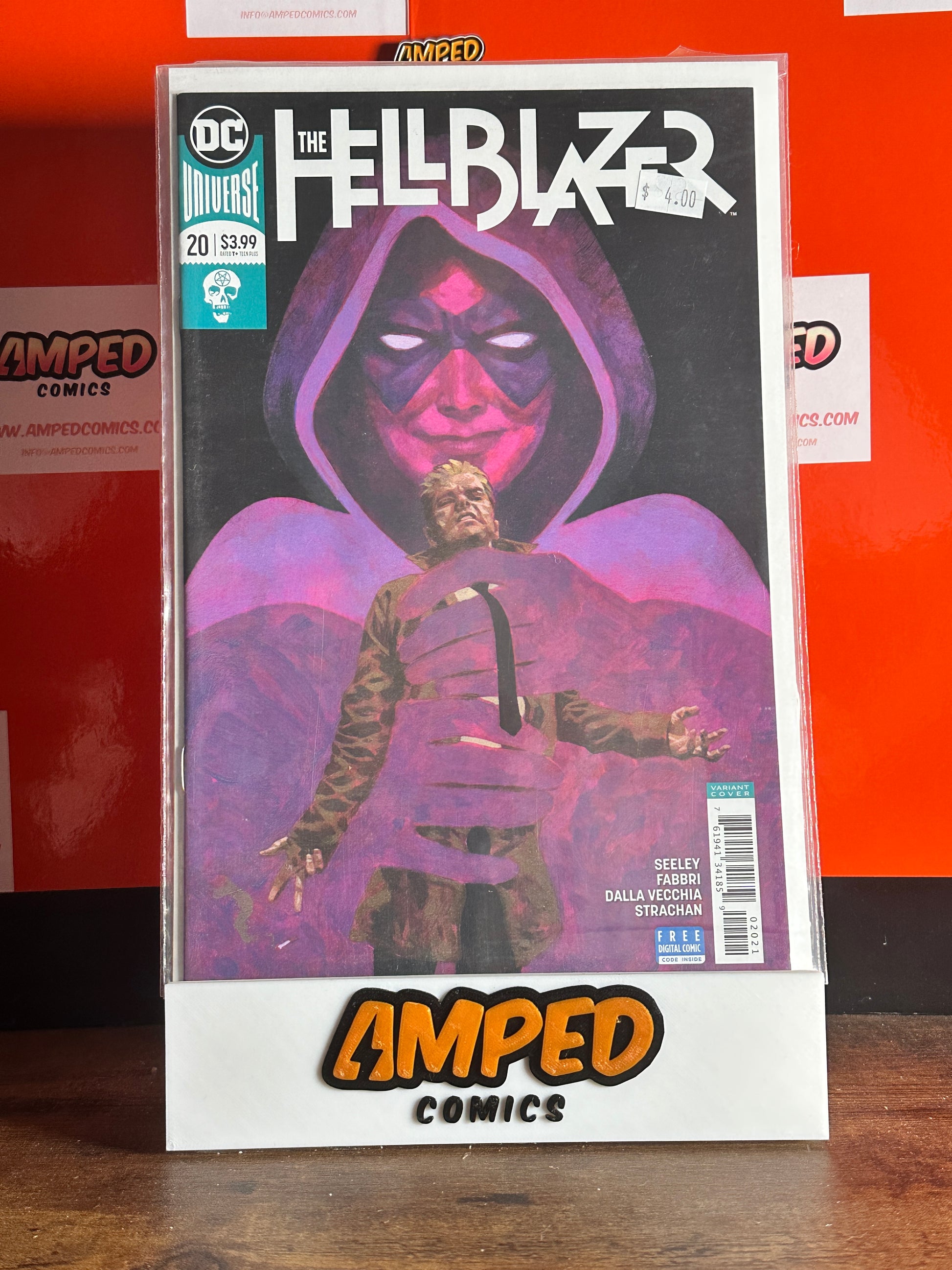 The Hellblazer #20 DC Universe Variant Cover (DC Comics)