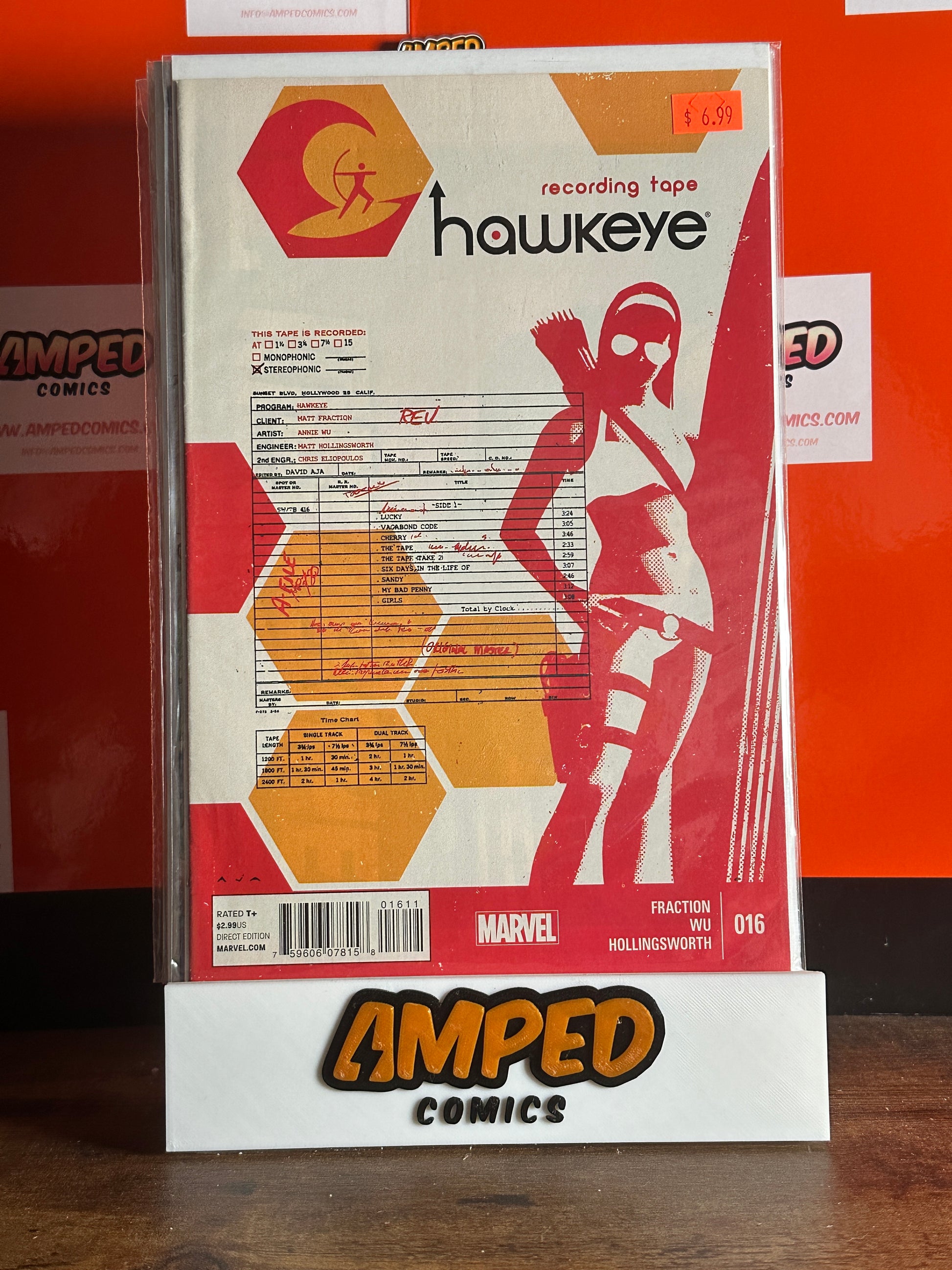 Hawkeye #16 Marvel Comics Matt Fraction David Aja Annie Wu (2014)