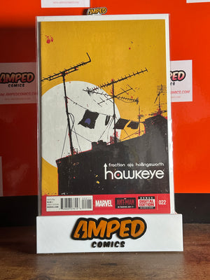 Hawkeye #22 Marvel Comics Fraction Aja Hollingsworth Direct Edition