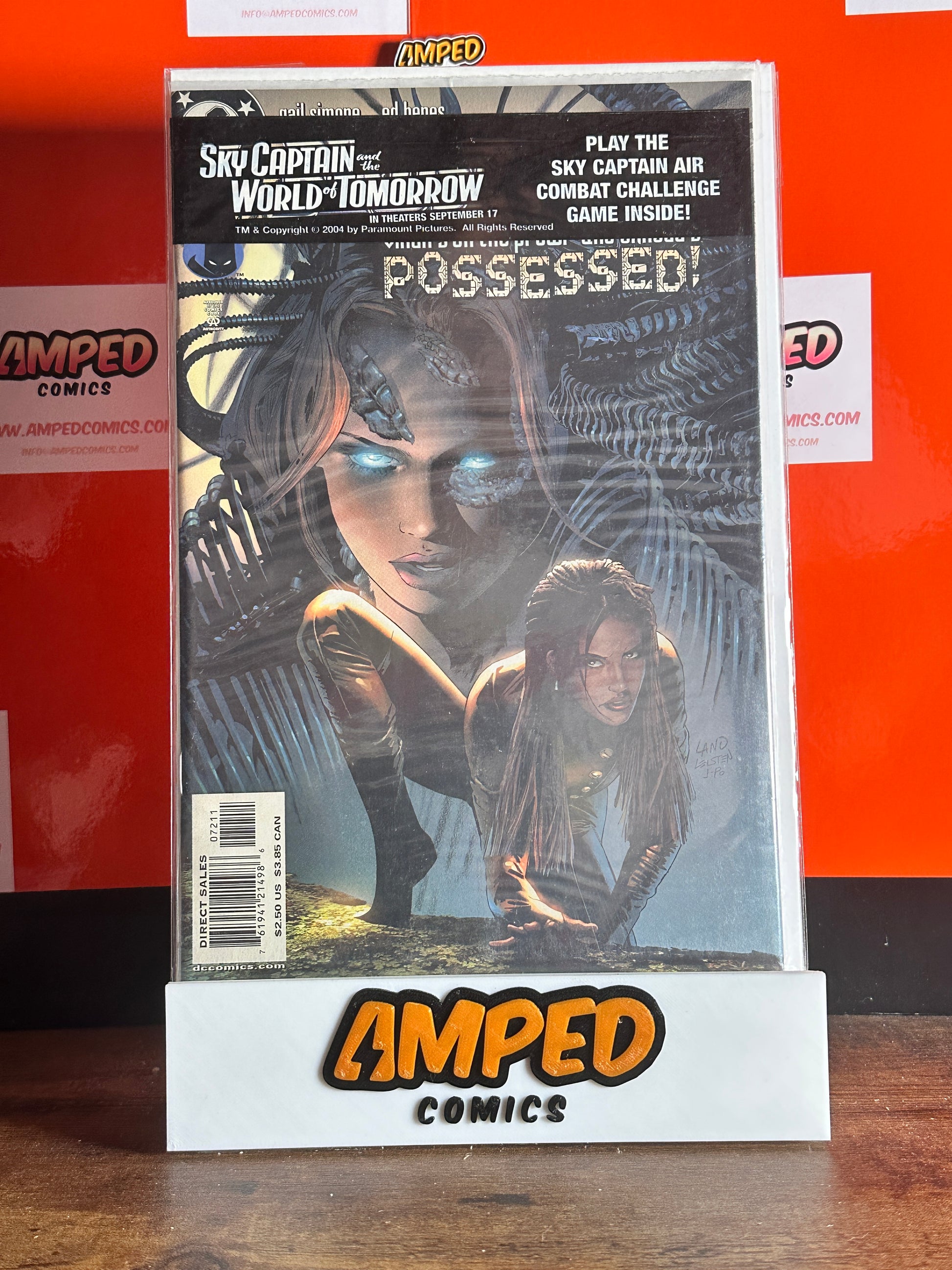 Possessed #7 DC Comics (2004) Sky Captain and the World of Tomorrow Promo