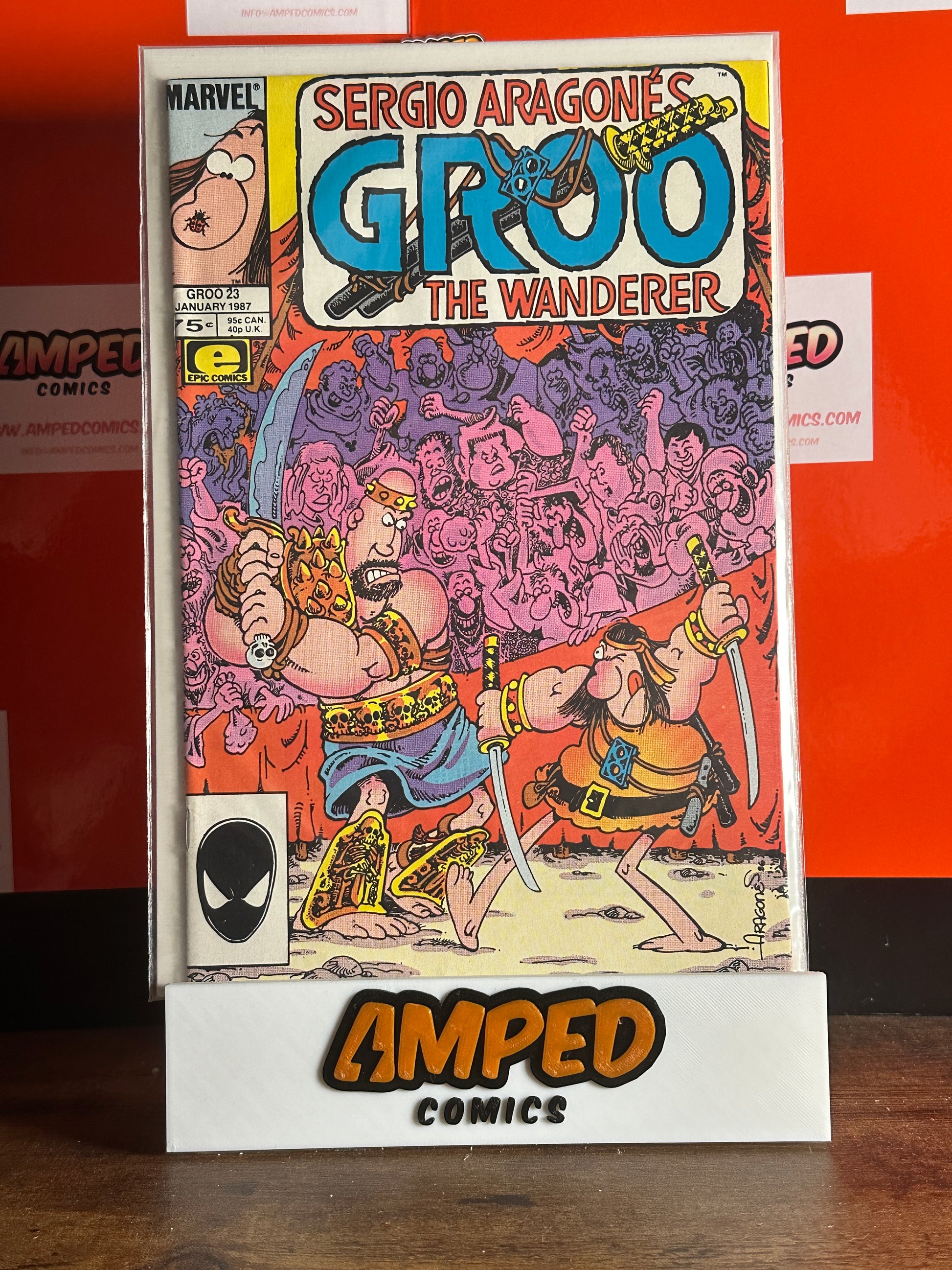 Groo the Wanderer #23 Epic Comics Marvel 1987 Sergio Aragones