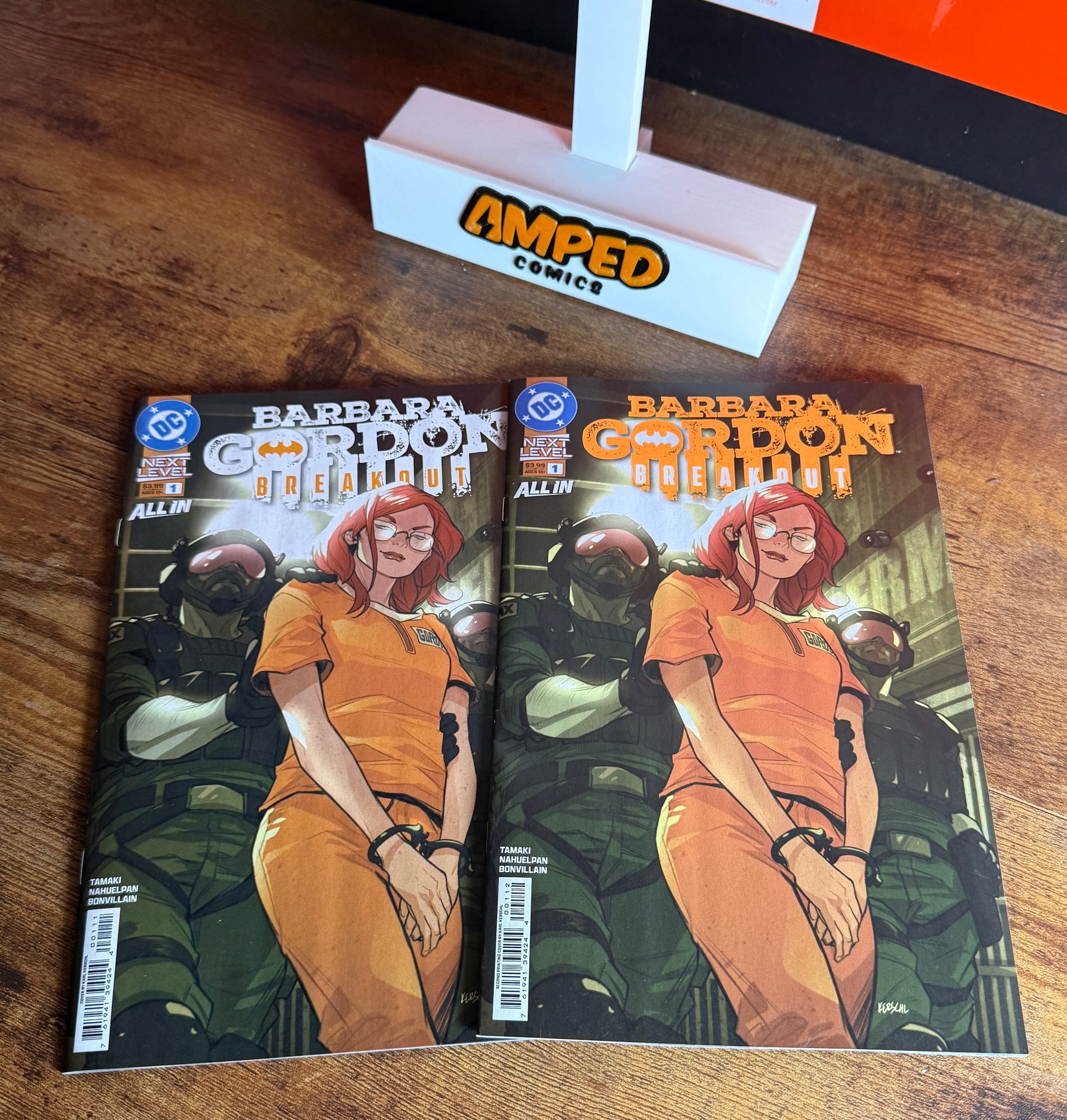 Barbara Gordon: Breakout #1 DC 1ST AND 2ND PRINTING - 2 BOOKS - ONE PRICE