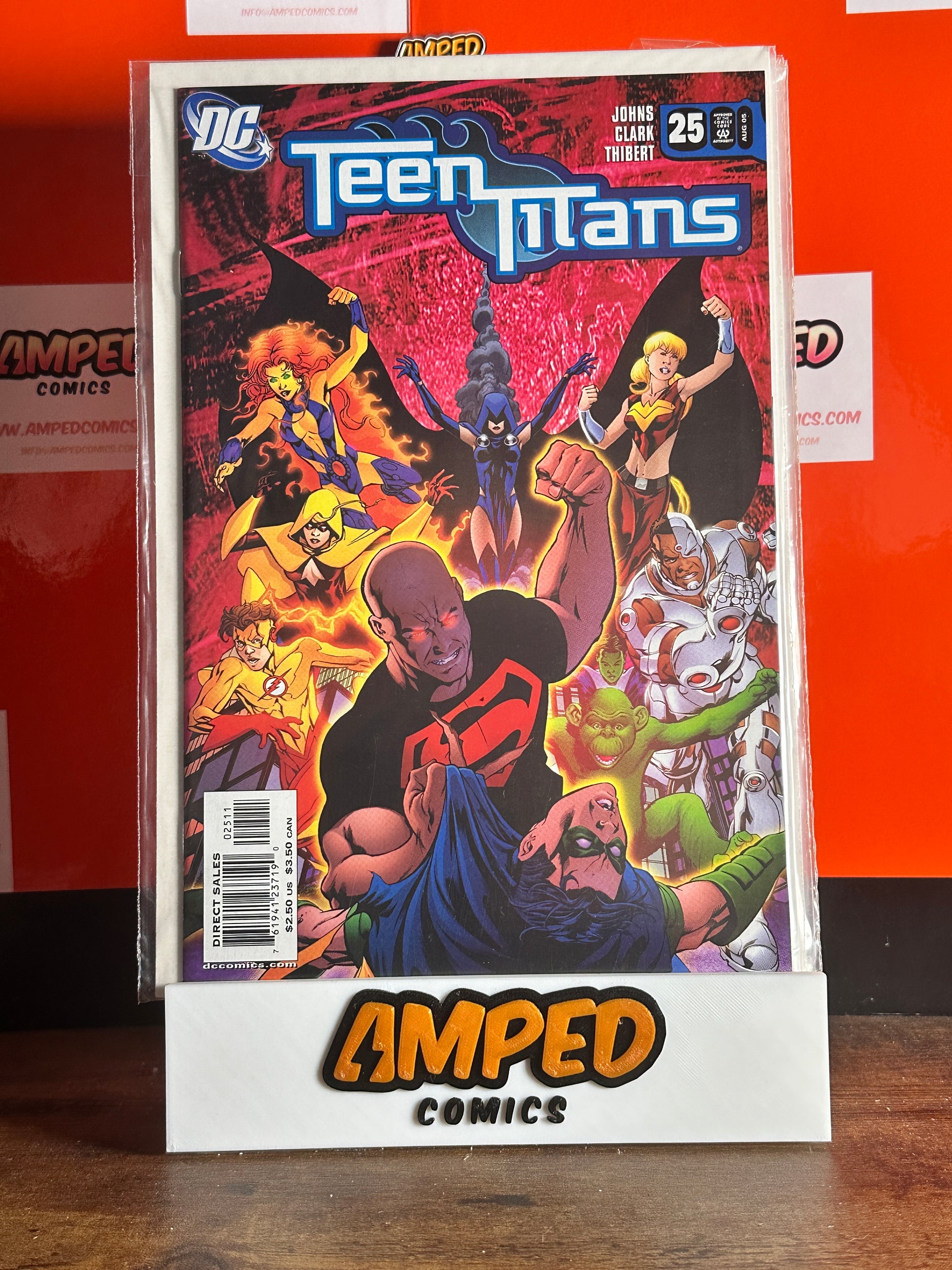 Teen Titans #25 DC Comics (Aug 05) Johns Clark Thibert