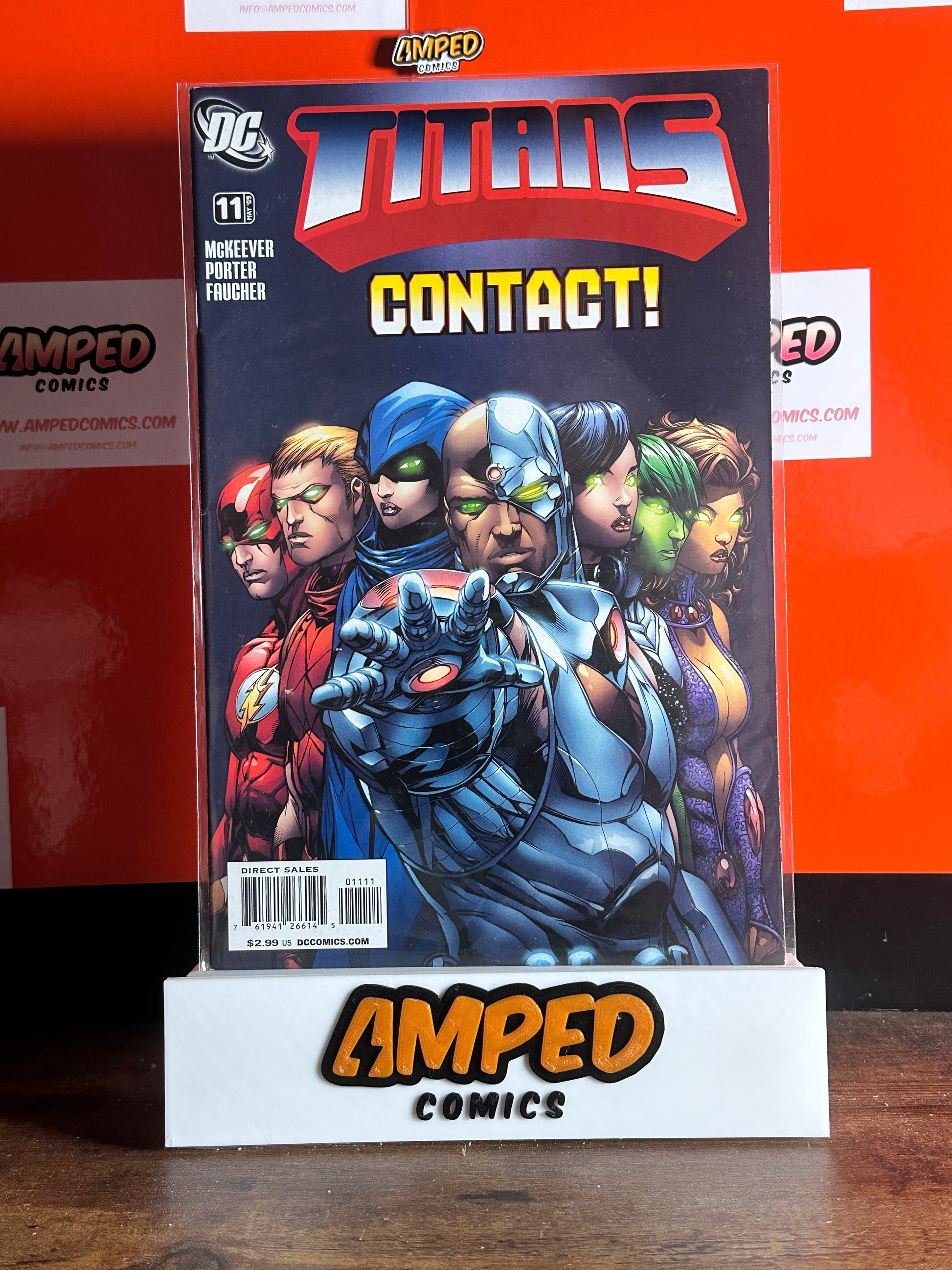 Titans #11 DC Comics (2009) Contact! Direct Sales