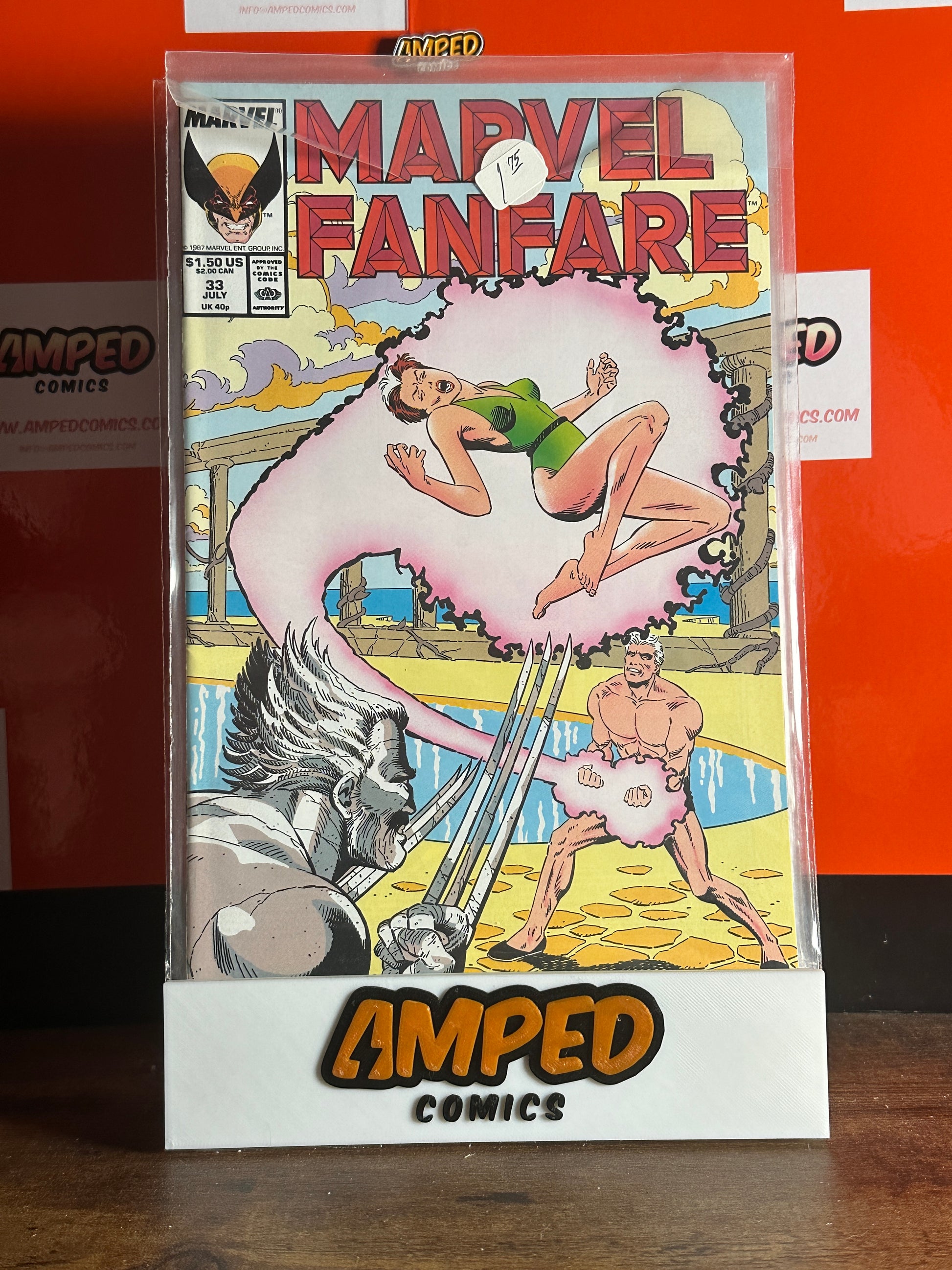 Marvel Fanfare #33 Marvel Comics July 1987 Wolverine