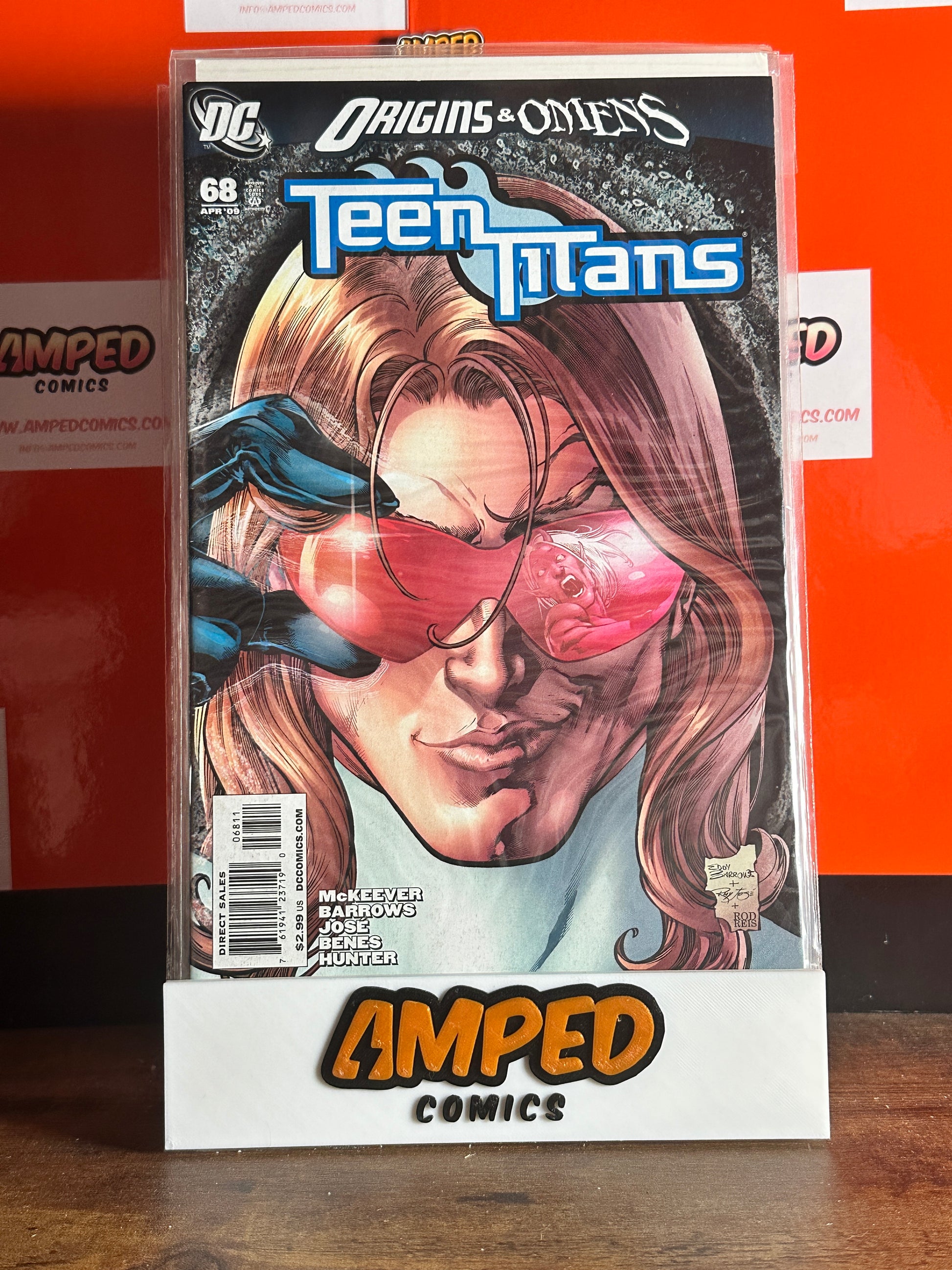 Teen Titans #68 DC Comics Apr 2009 Origins & Omens