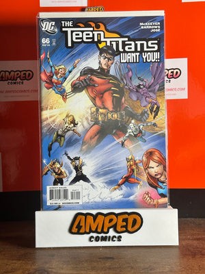 Teen Titans #66 DC Comics Feb 2009 McKeever Barrows Jose