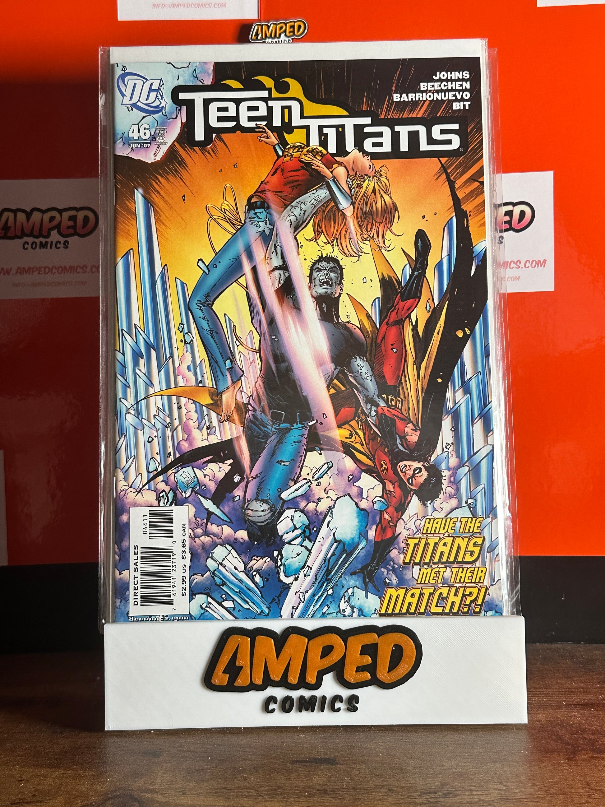 Teen Titans #46 DC Comics (June 2007) Johns Beechen Barrionuevo Bit
