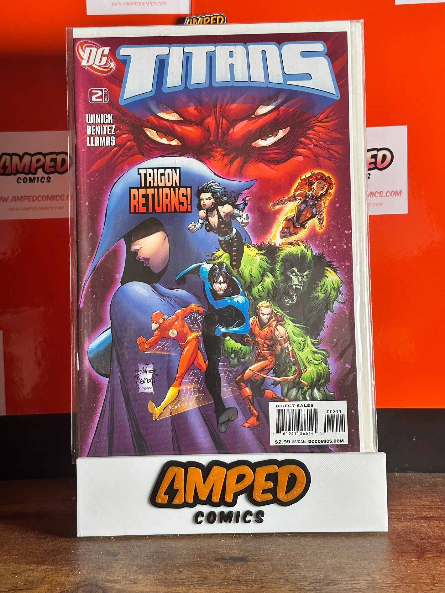 Titans #2 DC Comics (Trigon Returns!)