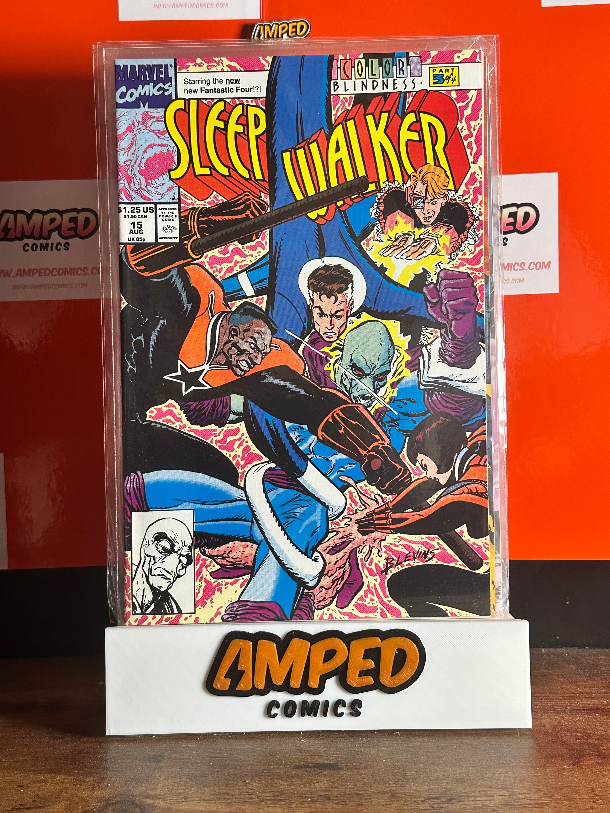 Sleepwalker #15 Marvel Comics Aug 1992 Color Blindness Part 3 of 4