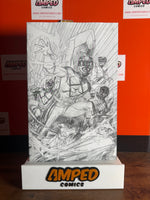 Mighty Morphin Power Rangers 1 COVER M Sketch Virgin Variant