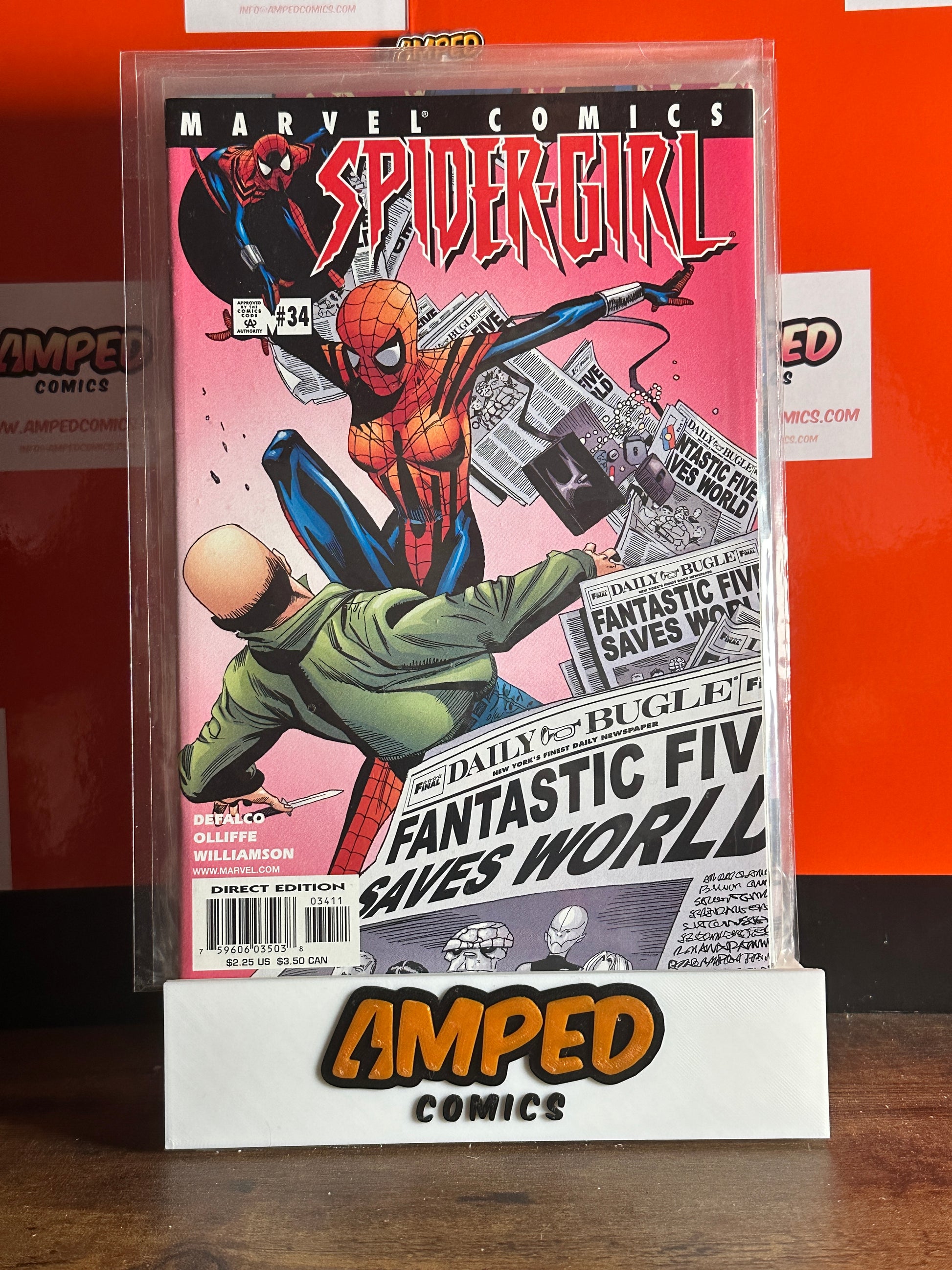 Spider-Girl #34 Marvel Comics Direct Edition