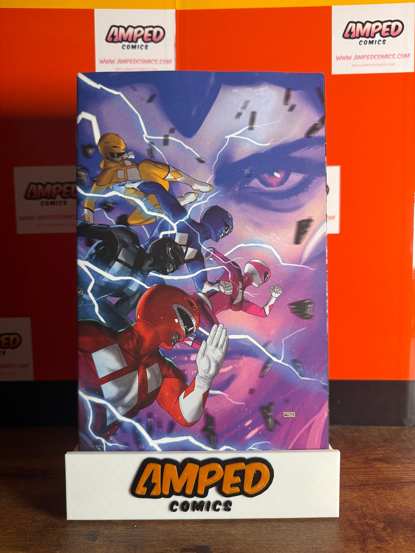 Mighty Morphin Power Rangers (2026) #1 F 1:10 Variant Edition Foil Variant 