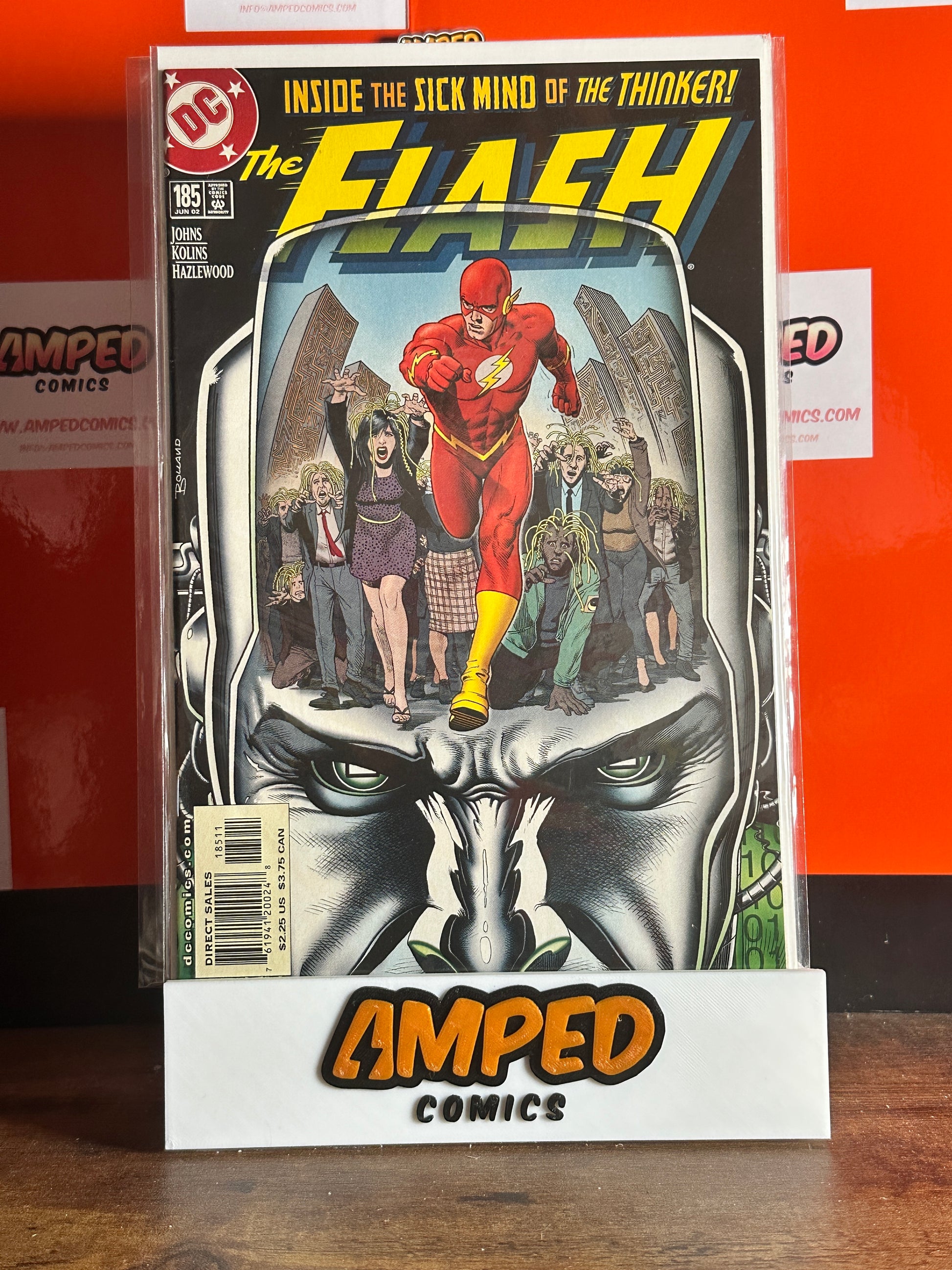 The Flash #185 DC Comics Jun 2002 Johns Kolins Hazlewood