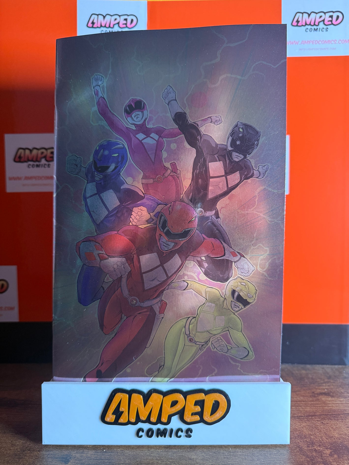 Mighty Morphin Power Rangers (2026) #1 F 1:10 Variant Edition Foil Variant 