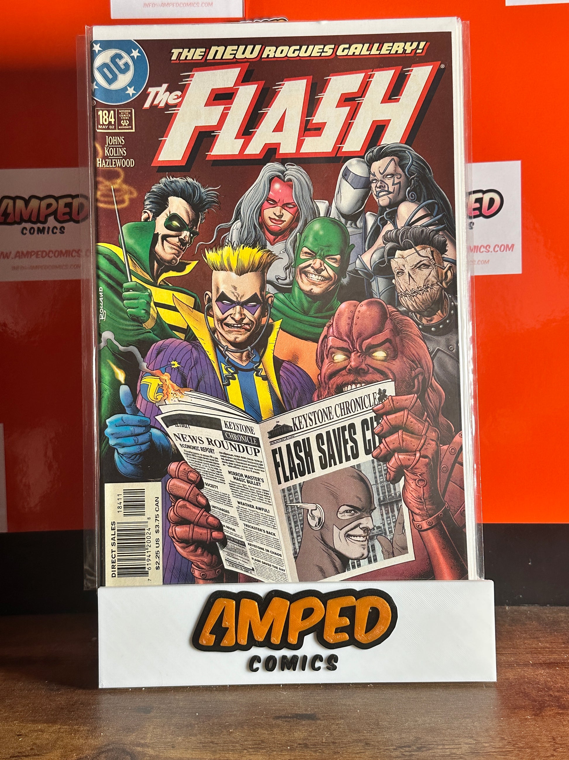 The Flash #184 DC Comics May 2002 Johns Kolins Hazlewood
