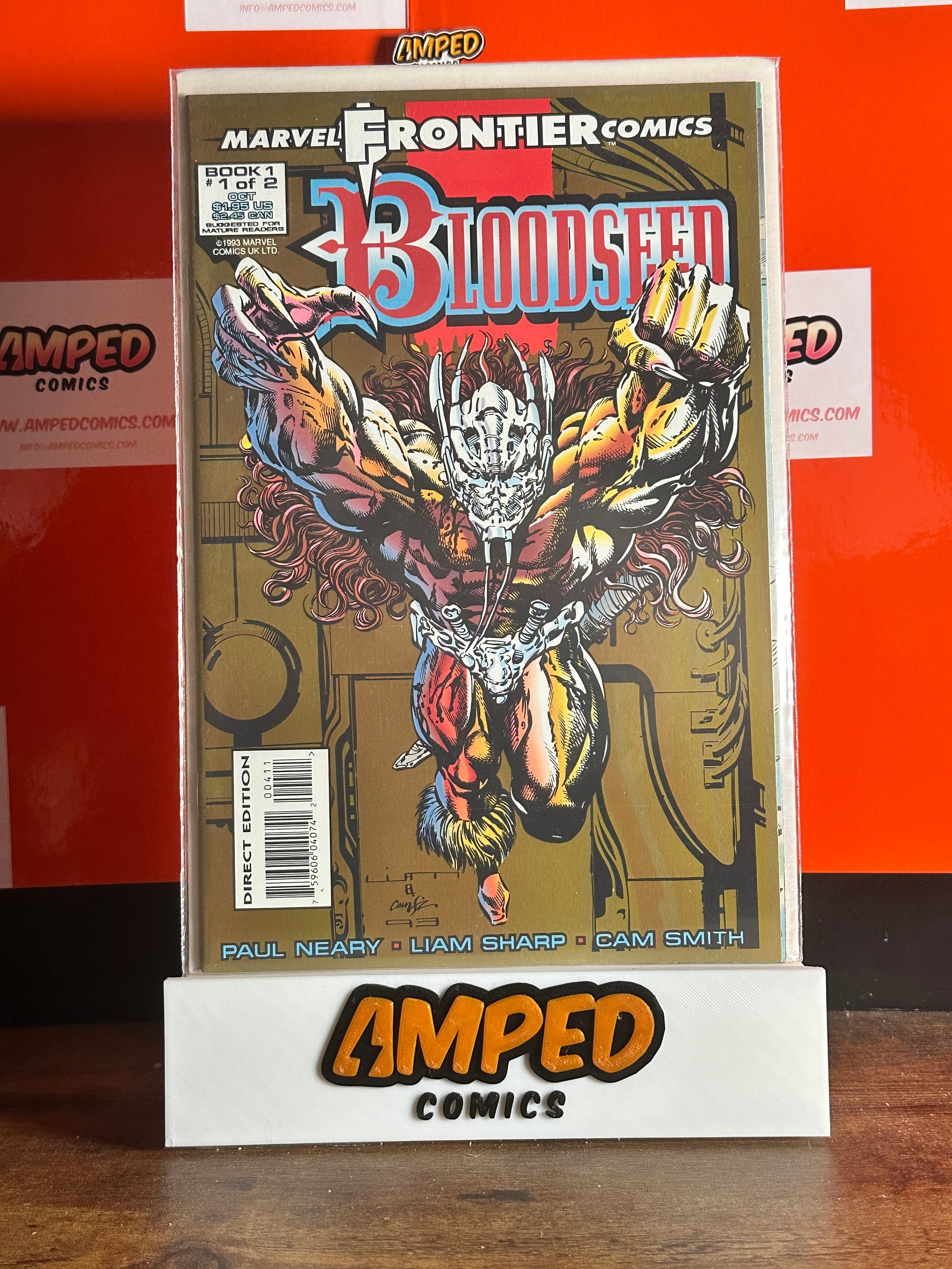 Bloodseed #1 Marvel Frontier Comics 1993 Direct Edition