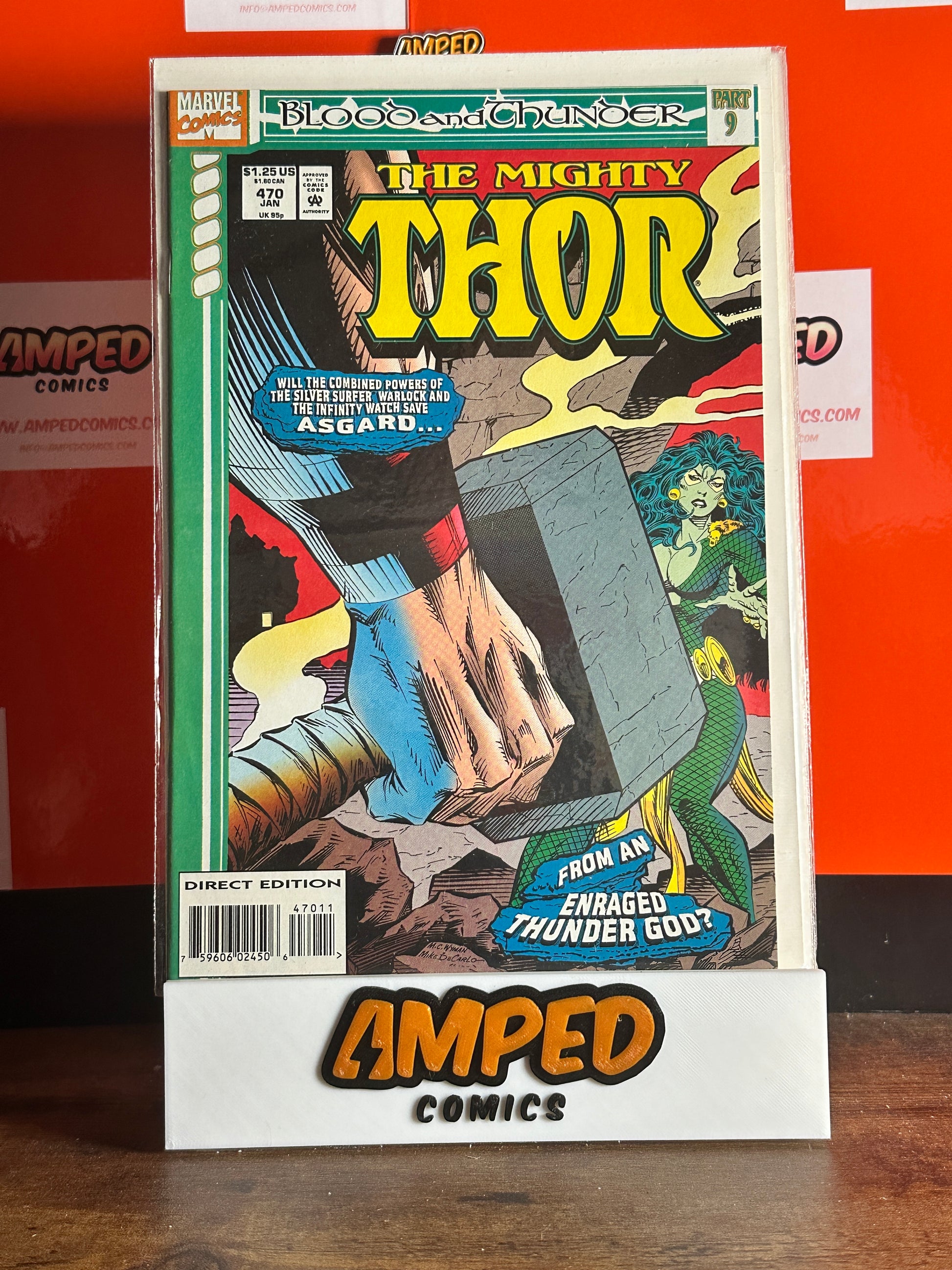 The Mighty Thor #470 Marvel Comics 1993 Blood & Thunder Part 9