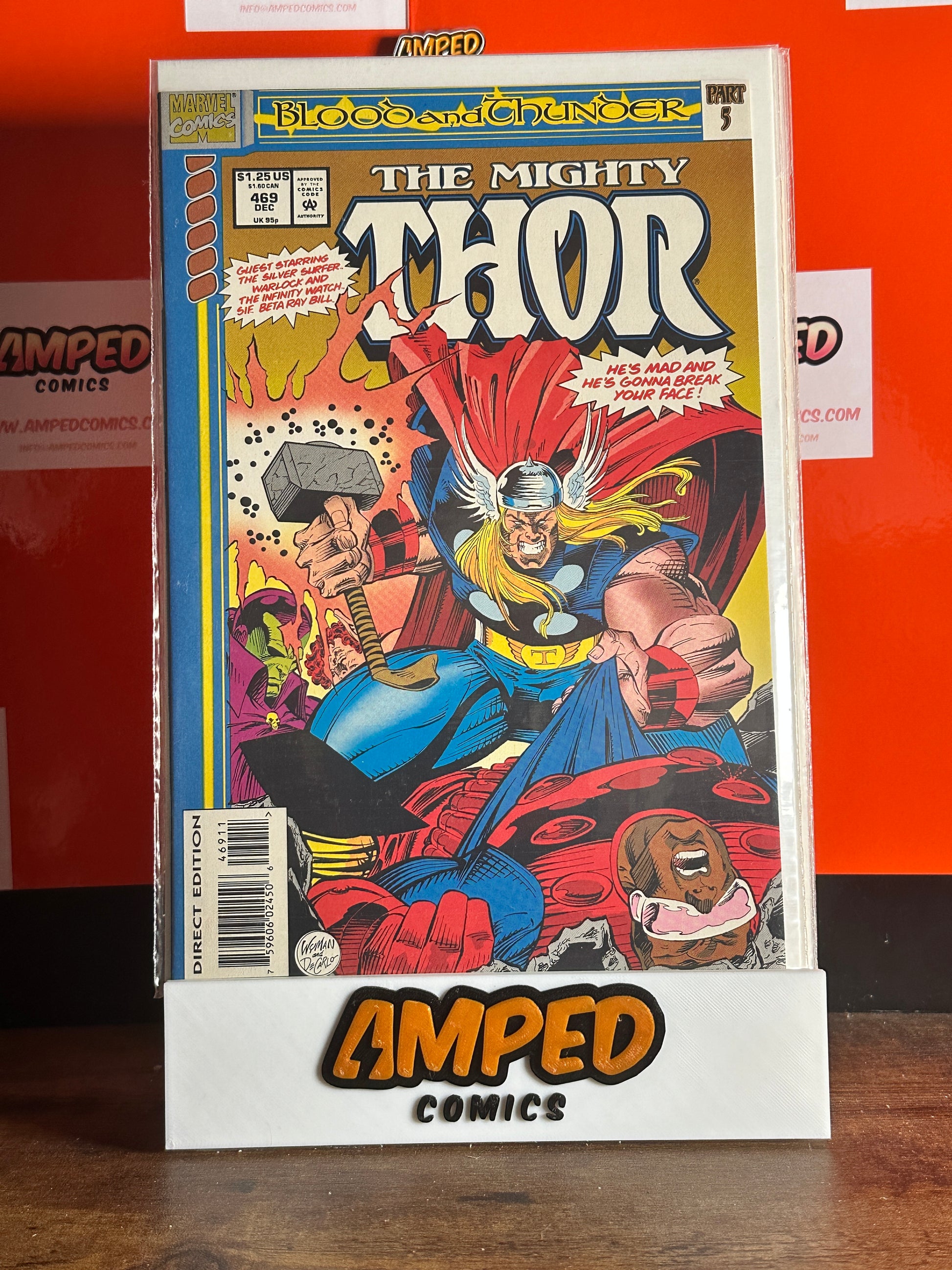 The Mighty Thor #469 Marvel Comics (Dec 1992) Blood and Thunder Part 5