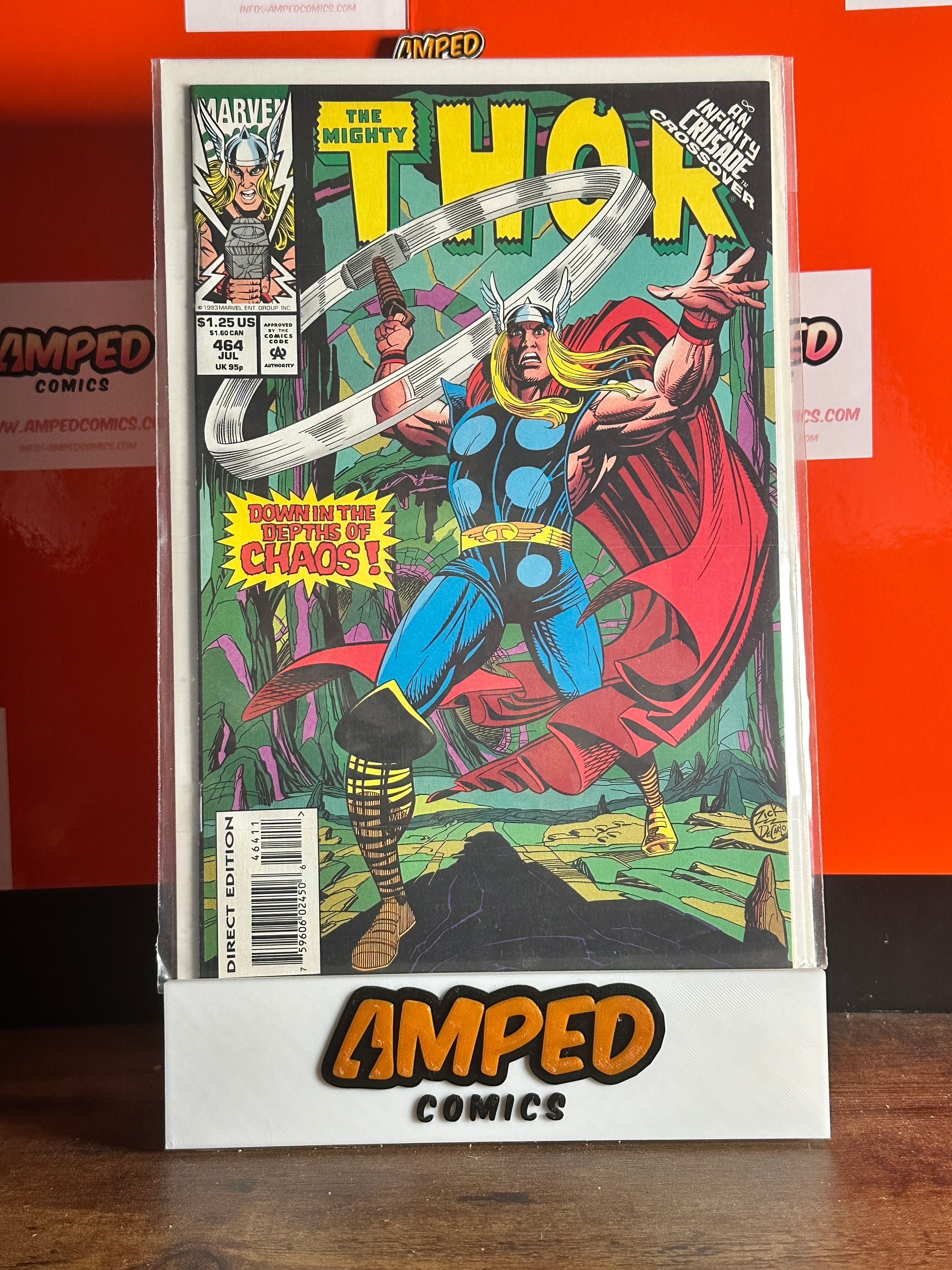 The Mighty Thor #464 Marvel Comics 1993 Infinity Crusade Crossover