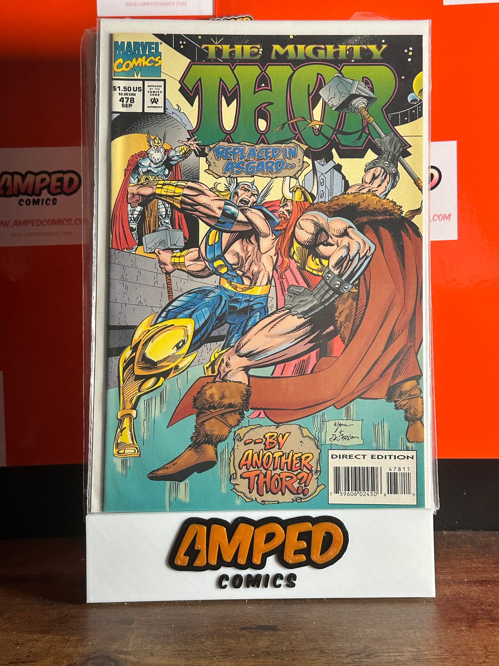 The Mighty Thor #478 Marvel Comics Sep 1993 Direct Edition