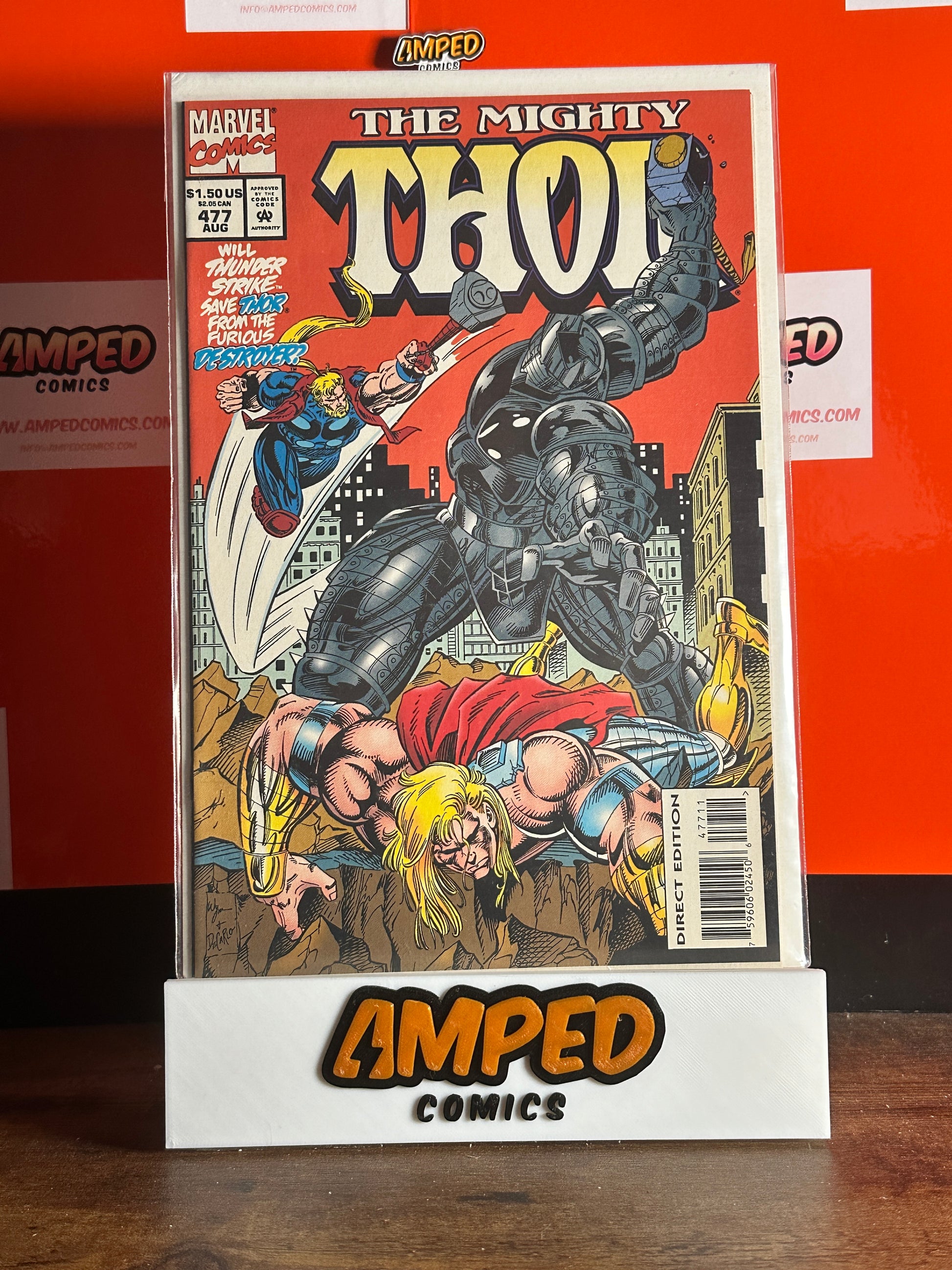The Mighty Thor #477 Marvel Comics Aug 1993 Direct Edition