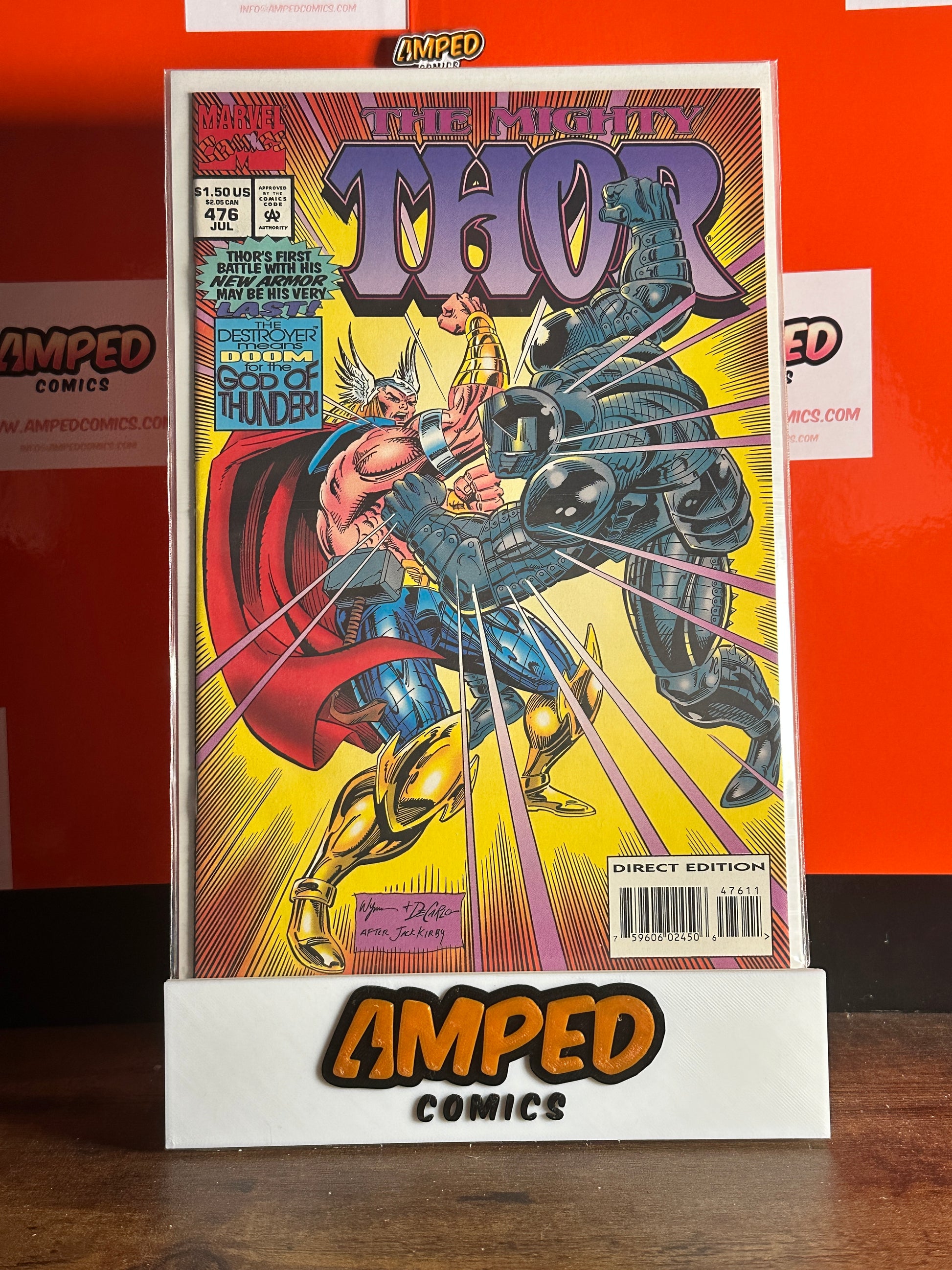 The Mighty Thor #476 Marvel Comics Jul 1993 Direct Edition