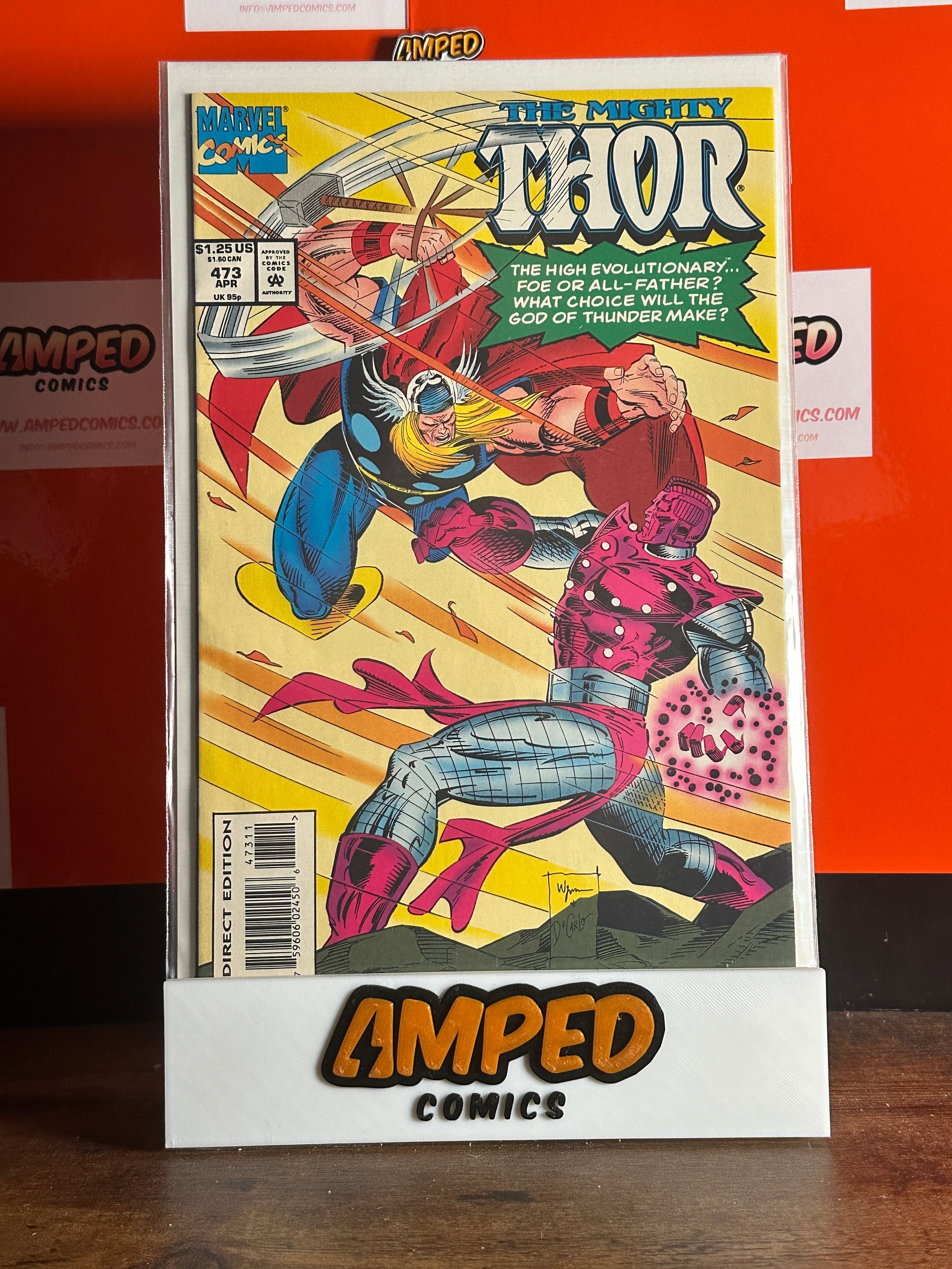 The Mighty Thor #473 Marvel Comics Apr 1993 Direct Edition