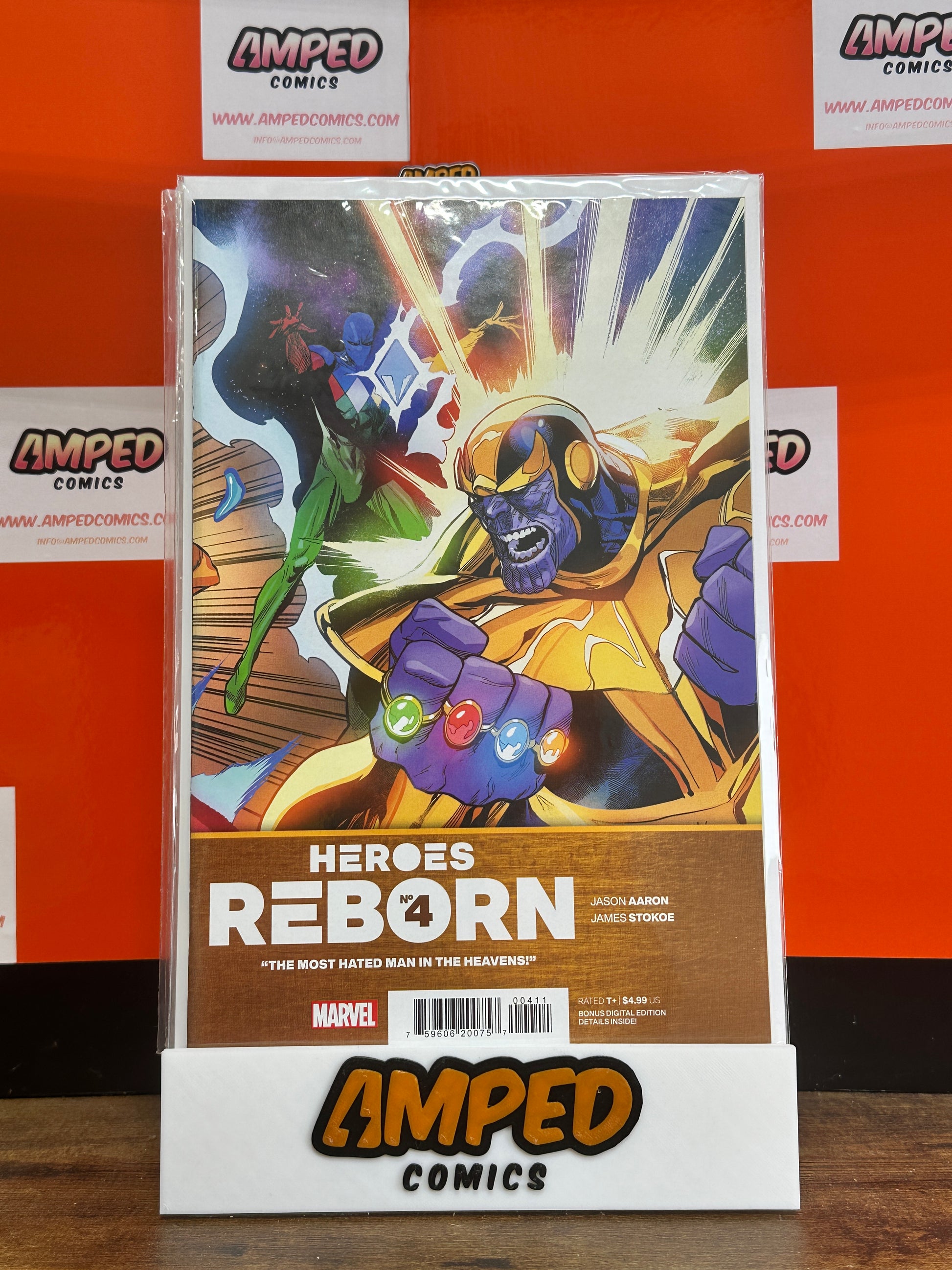 Heroes Reborn #4 Marvel Comics Jason Aaron James Stokoe