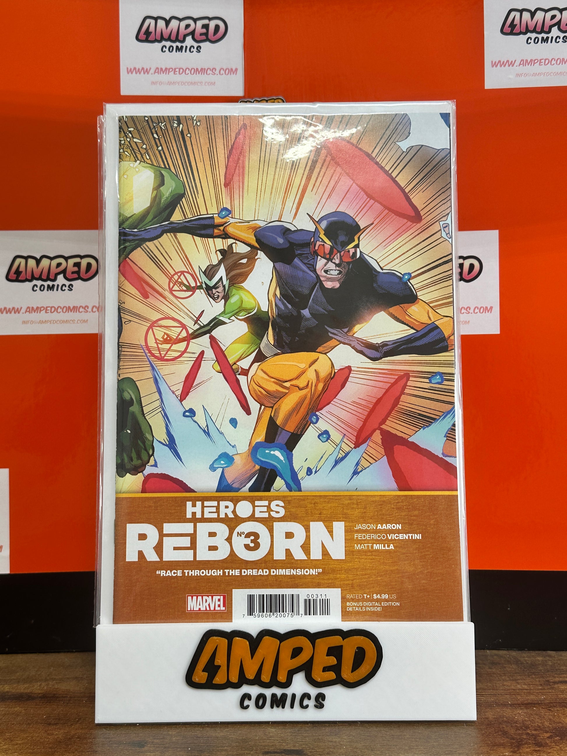 Heroes Reborn #3 Marvel Comics Jason Aaron Federico Vicentini