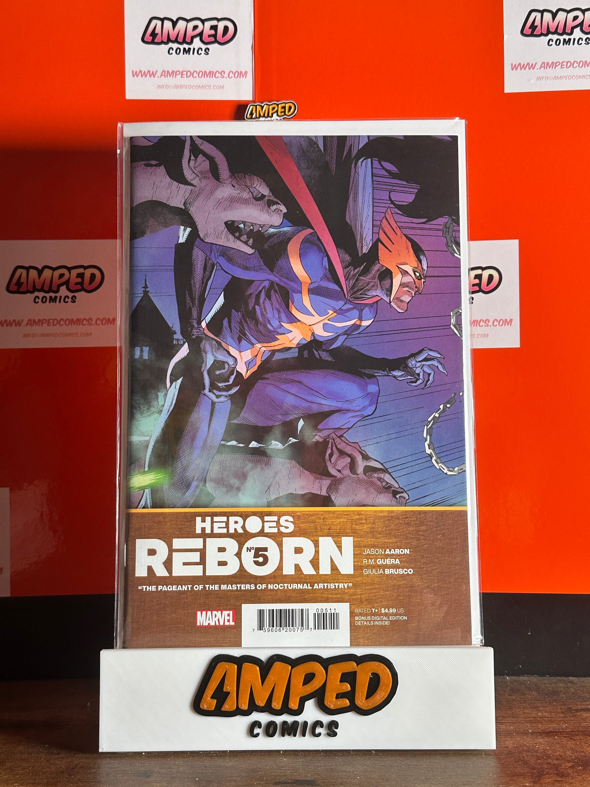 Heroes Reborn #5 Marvel Comics Jason Aaron R.M. Guera
