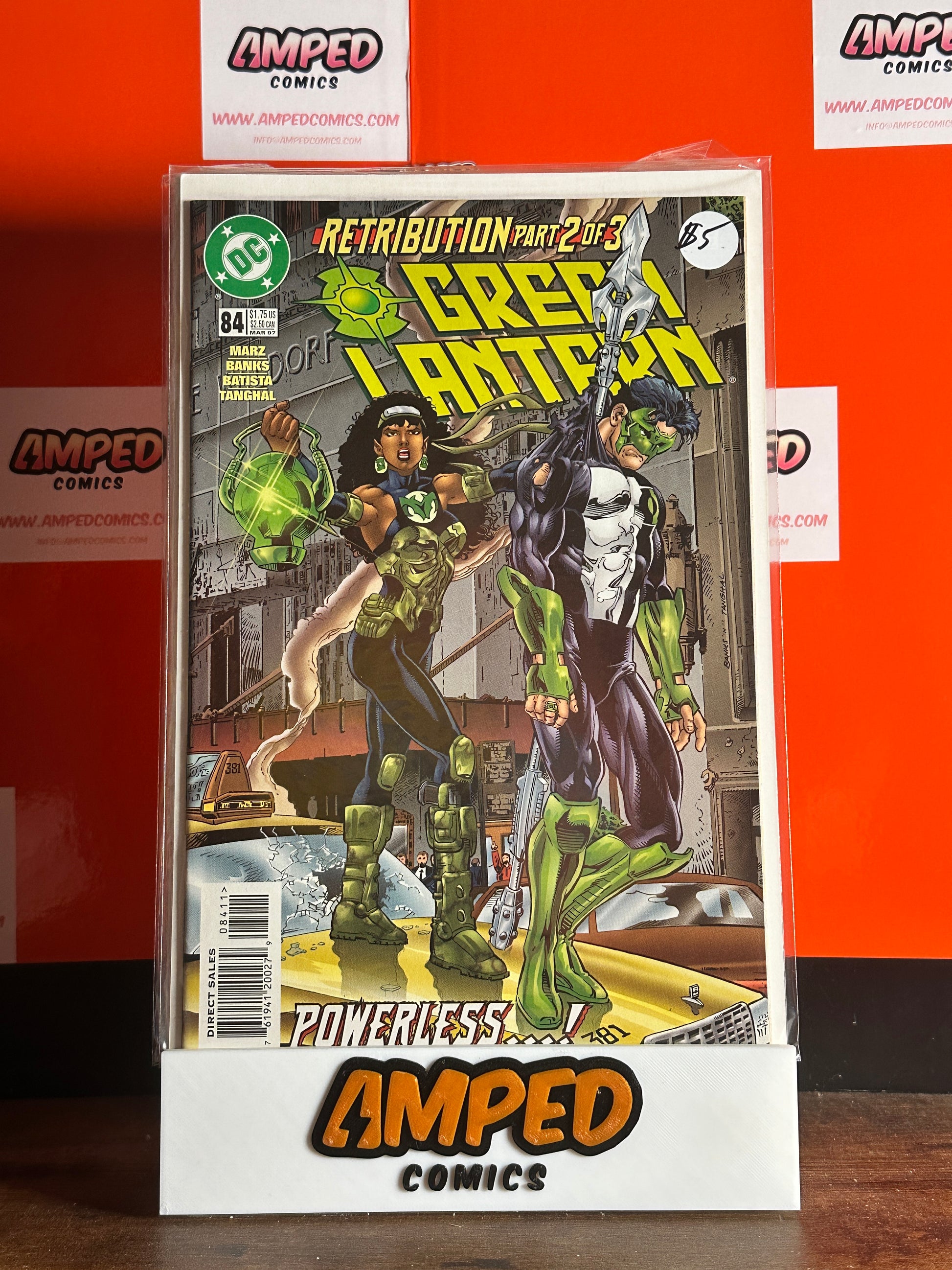 Green Lantern #84 DC Comics 1997 Powerless Retribution Part 2 of 3